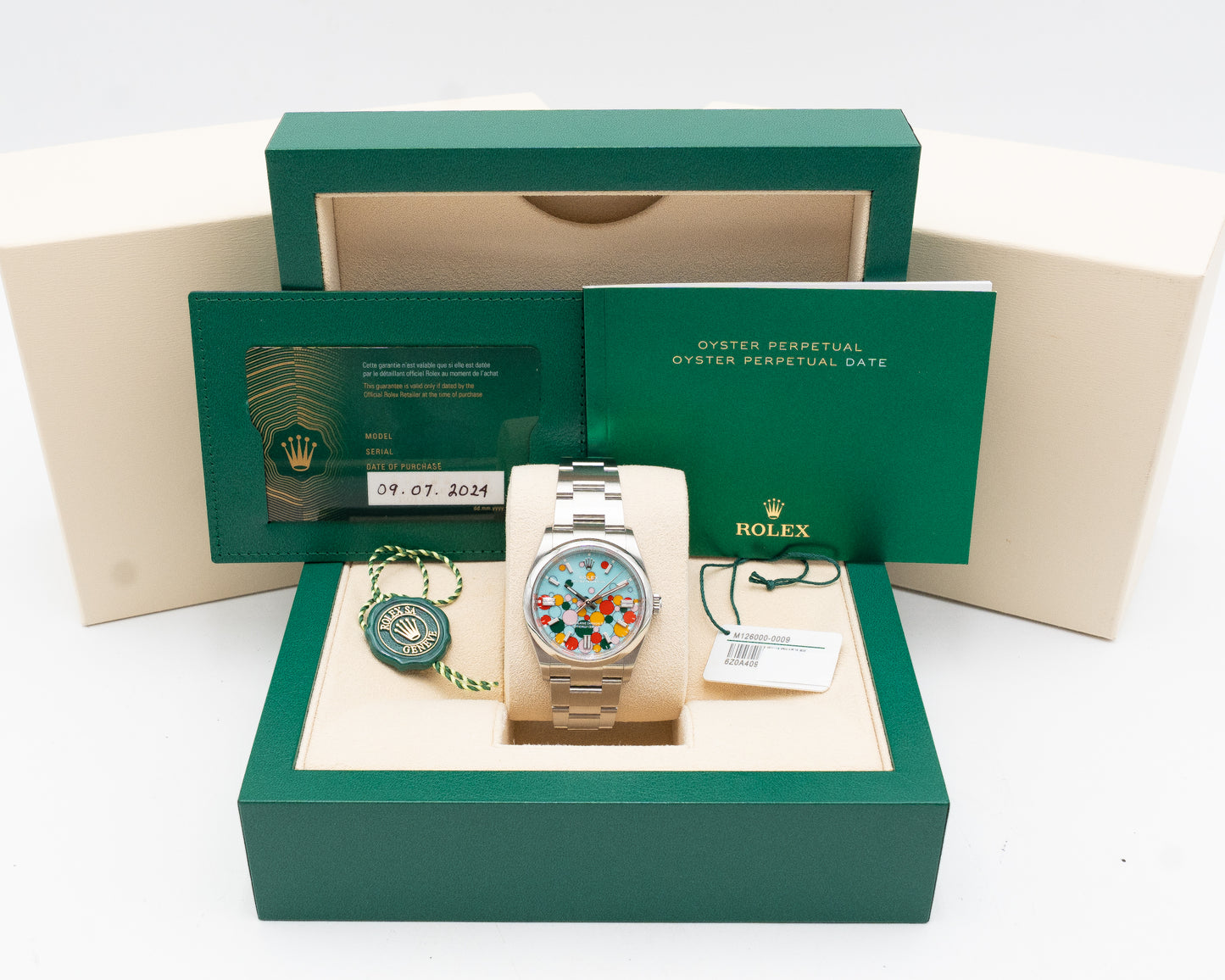Rolex Oyster Perpetual 126000 Celebration 36mm 2024