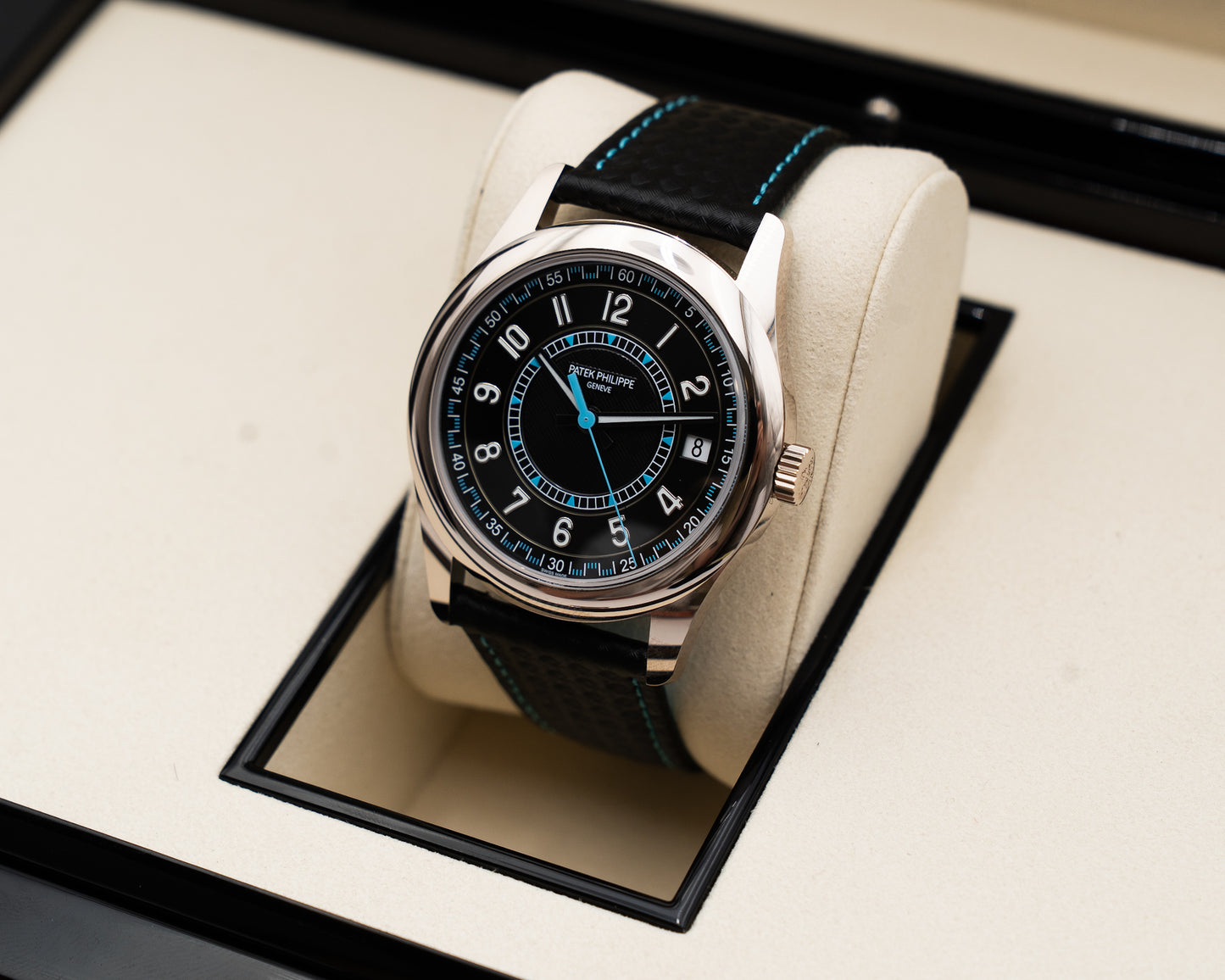 LIKE NEW Patek Philippe Calatrava 6007G Black and Blue 2025