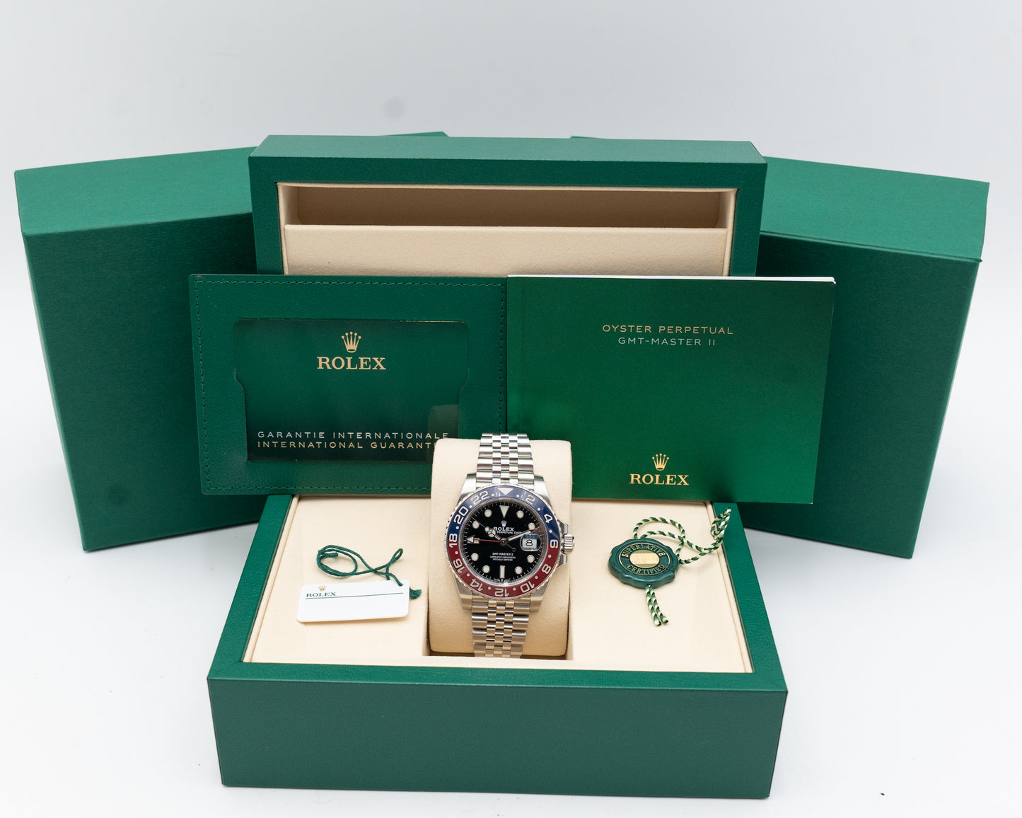 Rolex GMT Master II 40mm 126710BLRO Pepsi Jubilee 2021