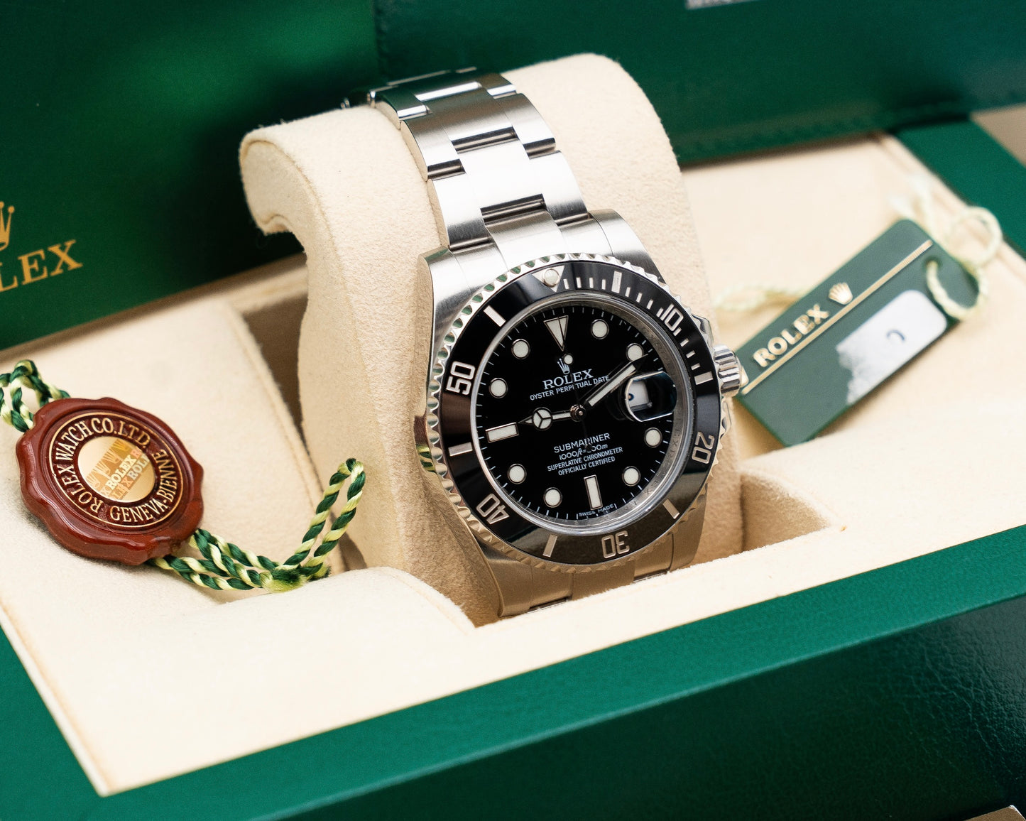 Rolex Submariner 40mm 116610LN Black Ceramic 2015