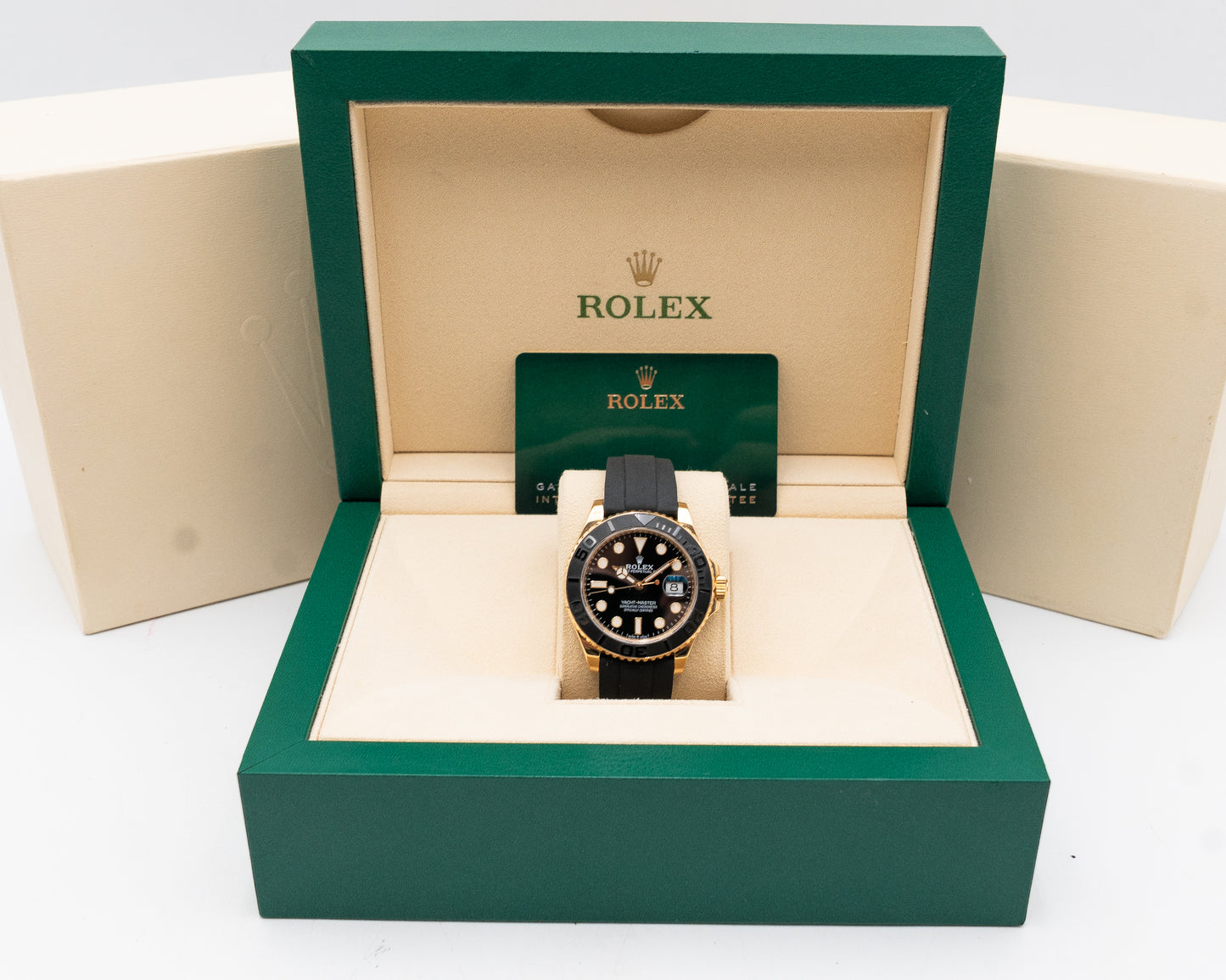 Rolex Yacht Master 226658 42mm Yellow Gold OysterFlex
