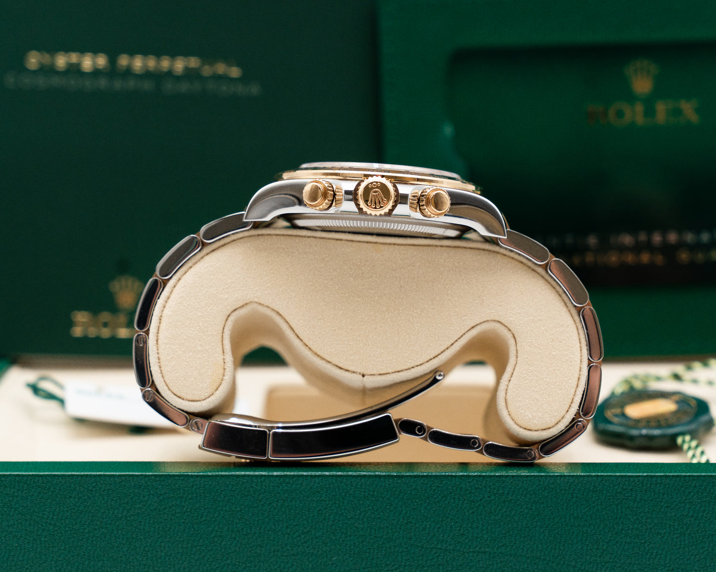 Rolex Daytona 40mm 126503 Two Tone Yellow Gold Black Dial 2026