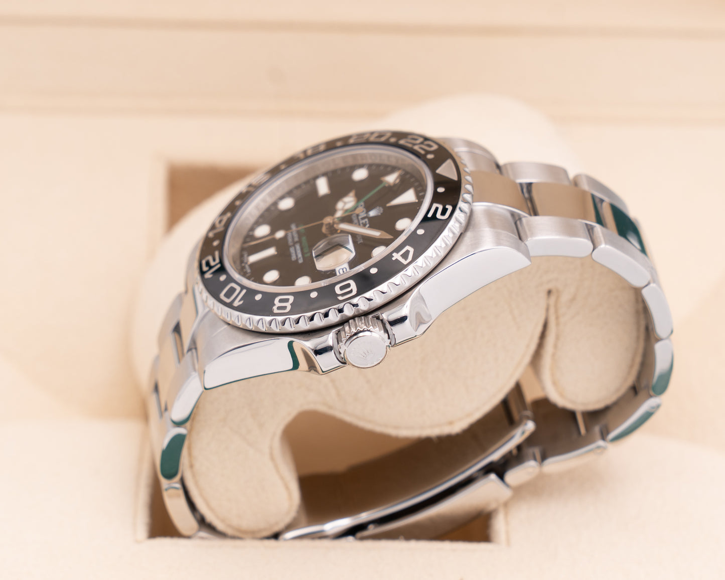 Rolex GMT-Master II 40mm 116710LN Green Arrow 2010