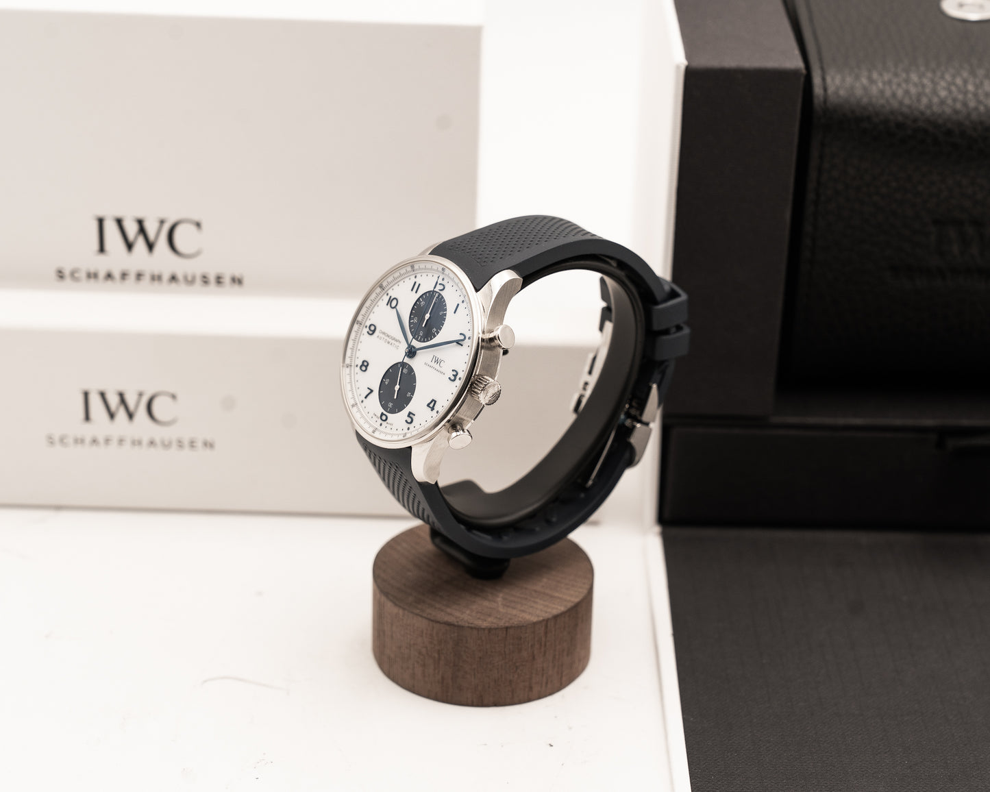 IWC Portugieser Chronograph 41mm IW371620 Blue Panda Dial 2025