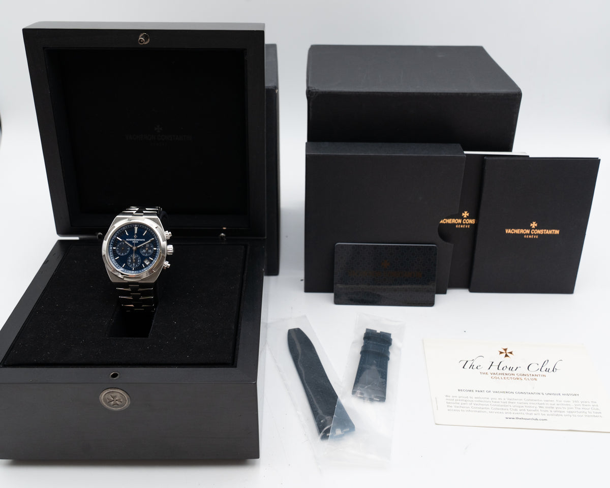 Vacheron Constantin Overseas Chronograph 42.5mm 5500V/110A-B148 Blue Dial 2019