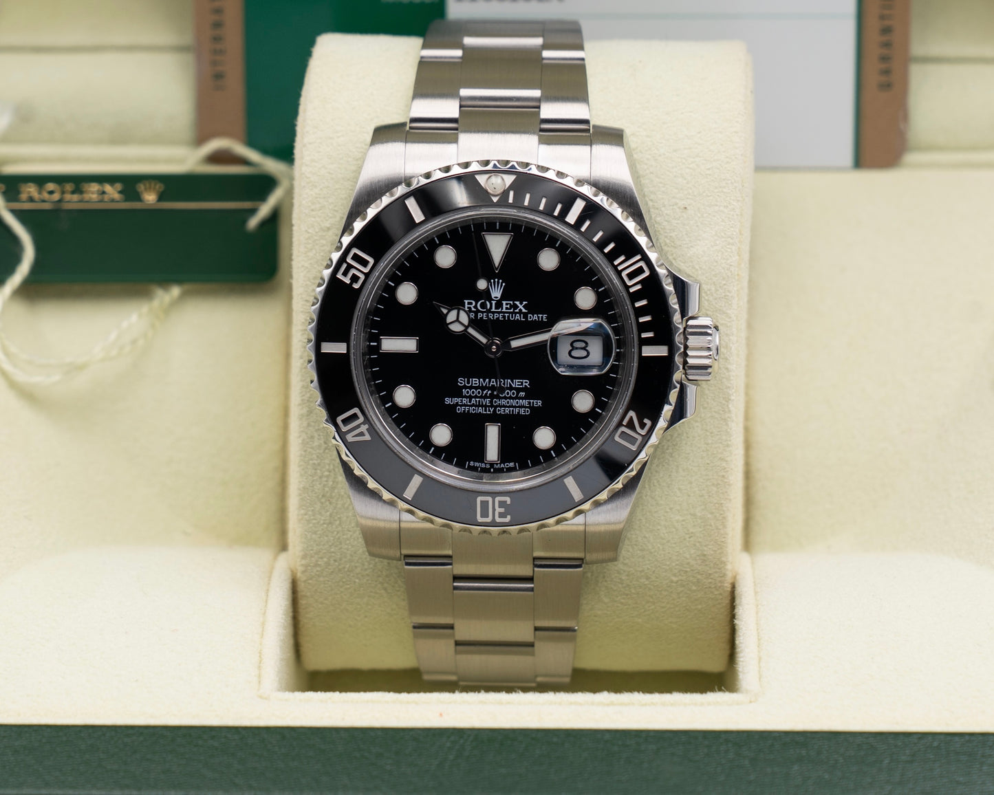 Rolex Submariner 40mm 16610LN Black Dial 2014