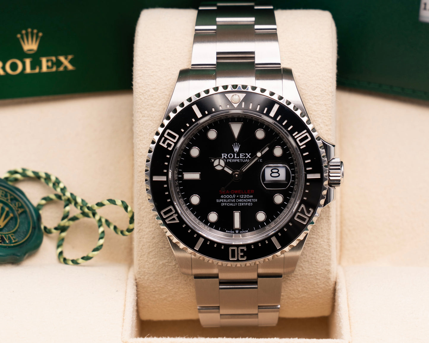 Rolex Sea-Dweller 43mm 126600 Black Dial Red Letter 2020