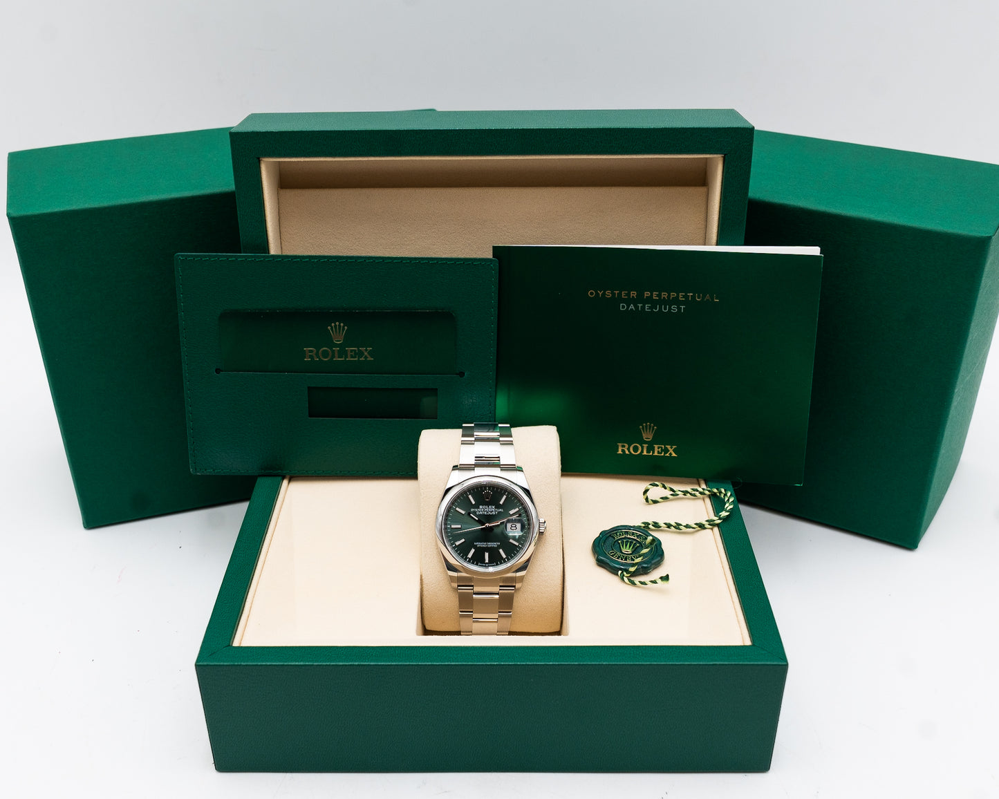 UNWORN Rolex Datejust 36mm 126200 Mint Green 2026