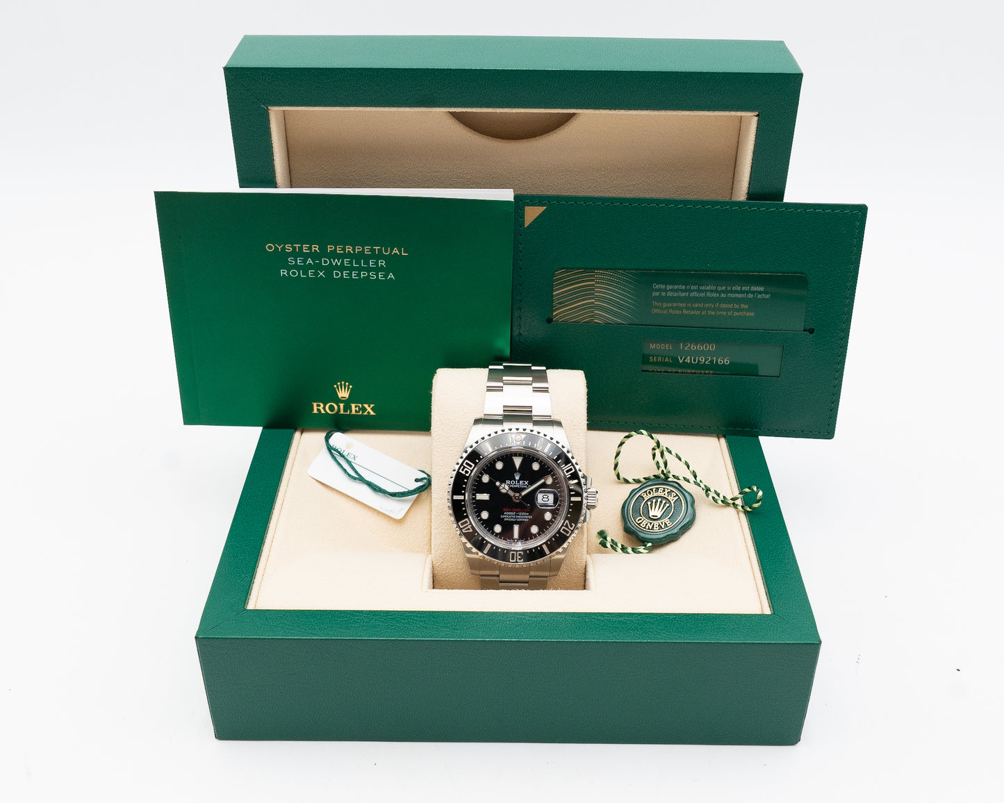 Rolex Sea-Dweller 126600 43 mm Black Dial 2021