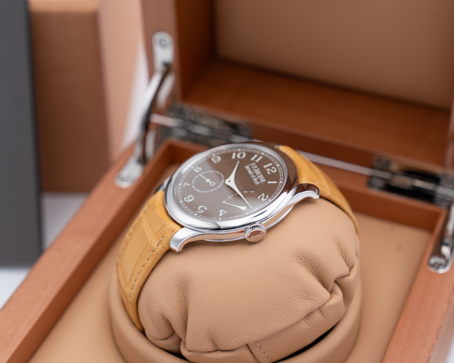 FP Chronomètre Souverain Havana CS Brown Dial Brown Strap 2022