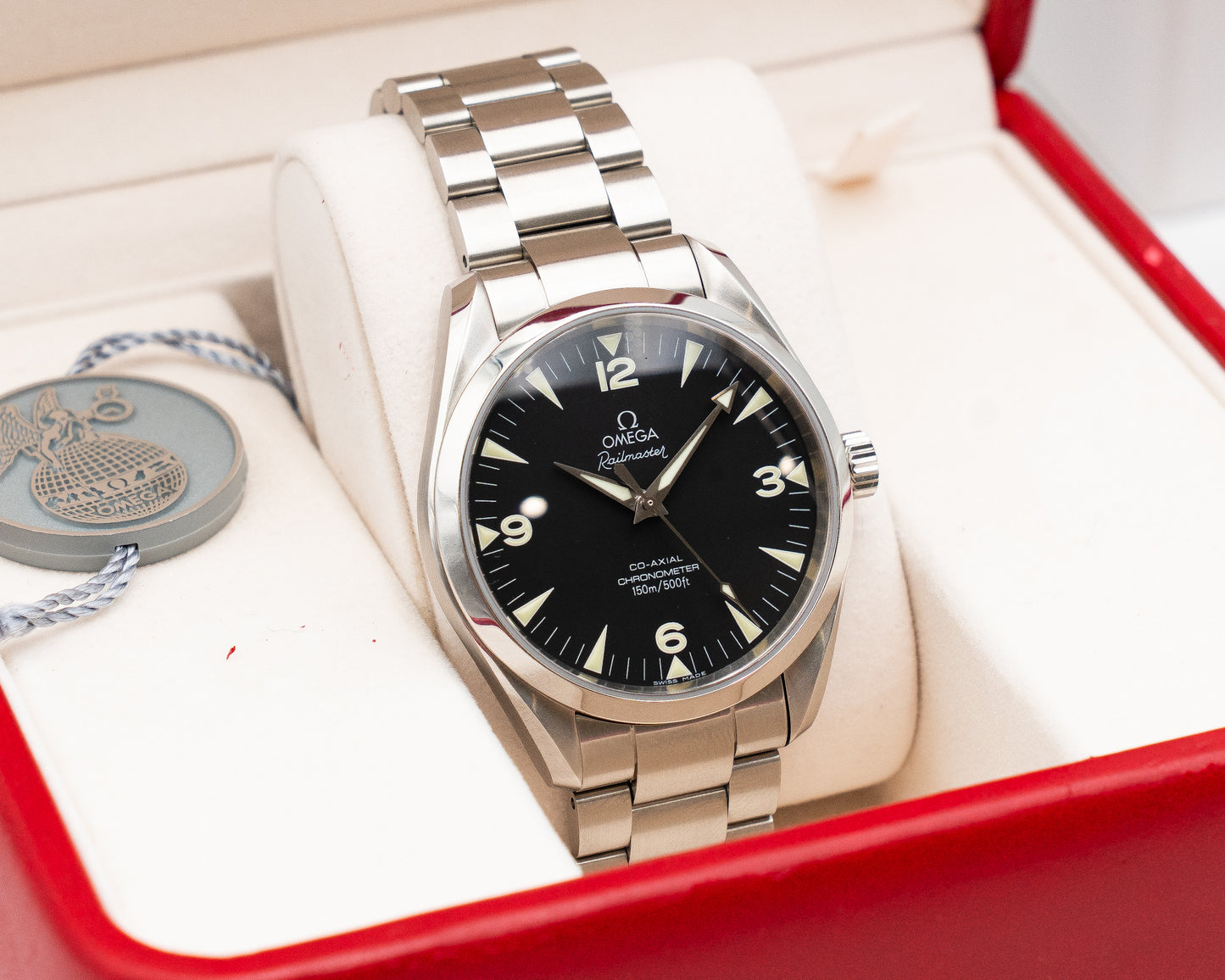 Omega Seamaster Aqua Terra 150M Co-Axial 42.2mm 2502.52.00 Railmaster Black 2011