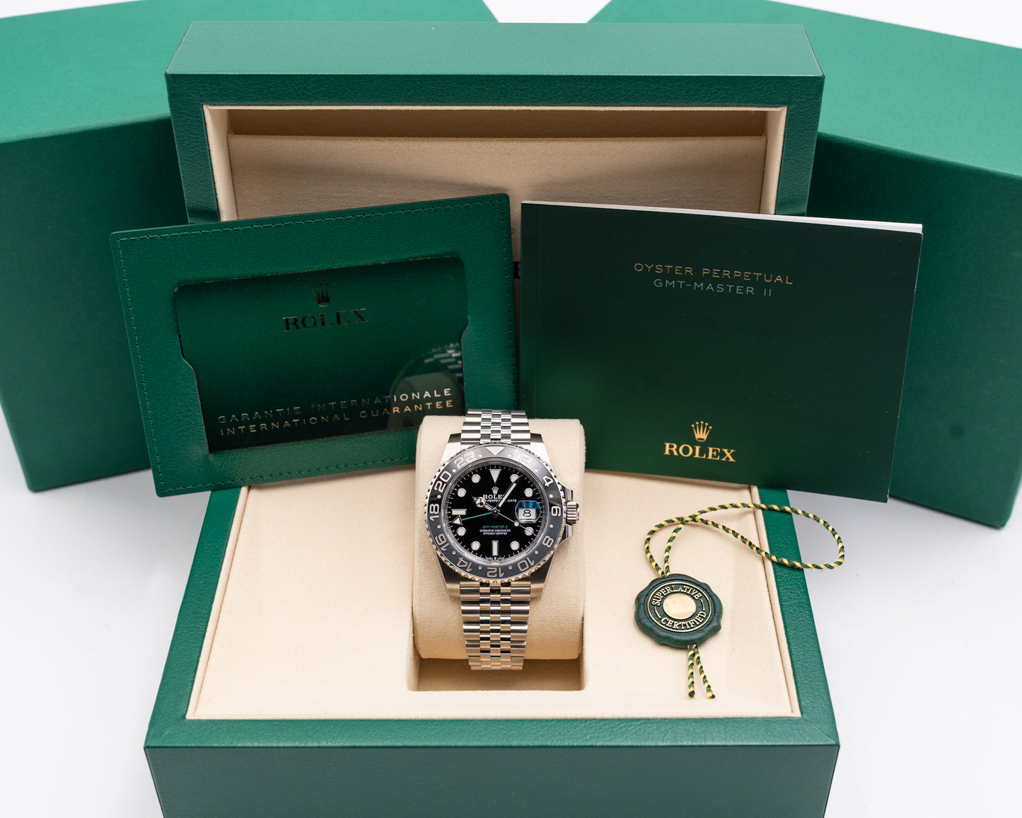 Rolex GMT II 40mm 126710grnr Bruce Wayne Jubilee  2026