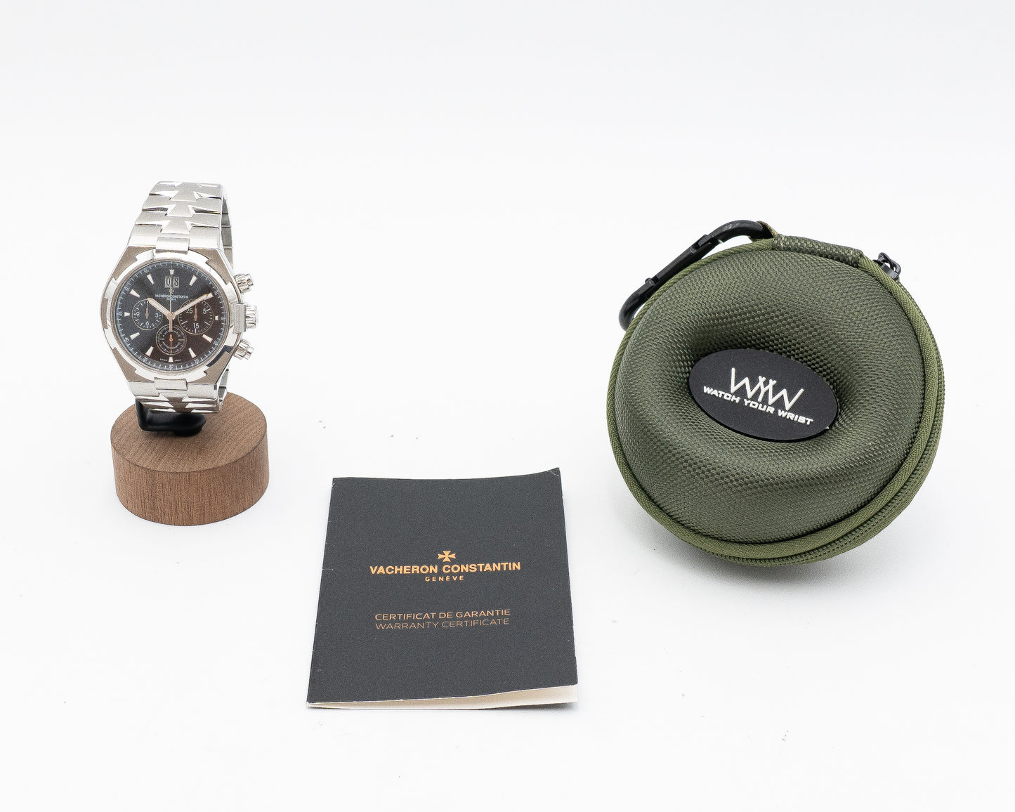 Vacheron Constantin Overseas 42mm 49150/B01A-9097 Black Dial Chronograph 2014