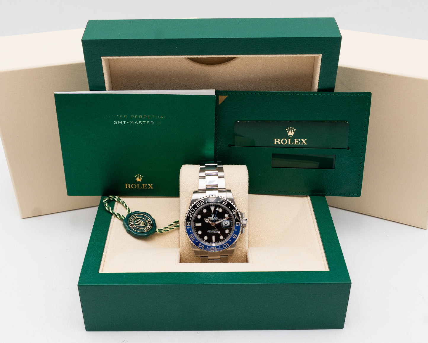 Rolex GMT-Master II 40mm 126710BLNR Batman 2024