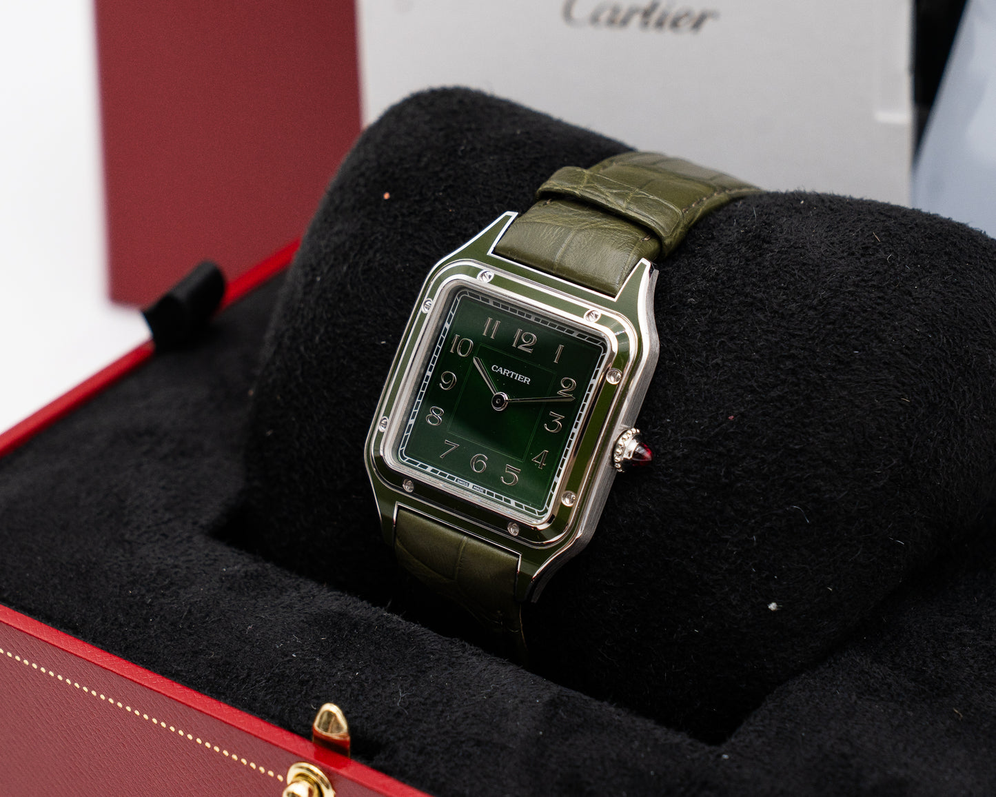 UNWORN RARE 1 of 200 Cartier Santos Dumont 31.4mm wgsa0096 Platnium 2025