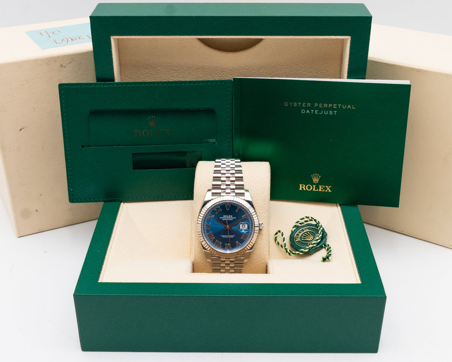 Rolex Datejust 41mm 126334 Blue Roman Jubilee 2025