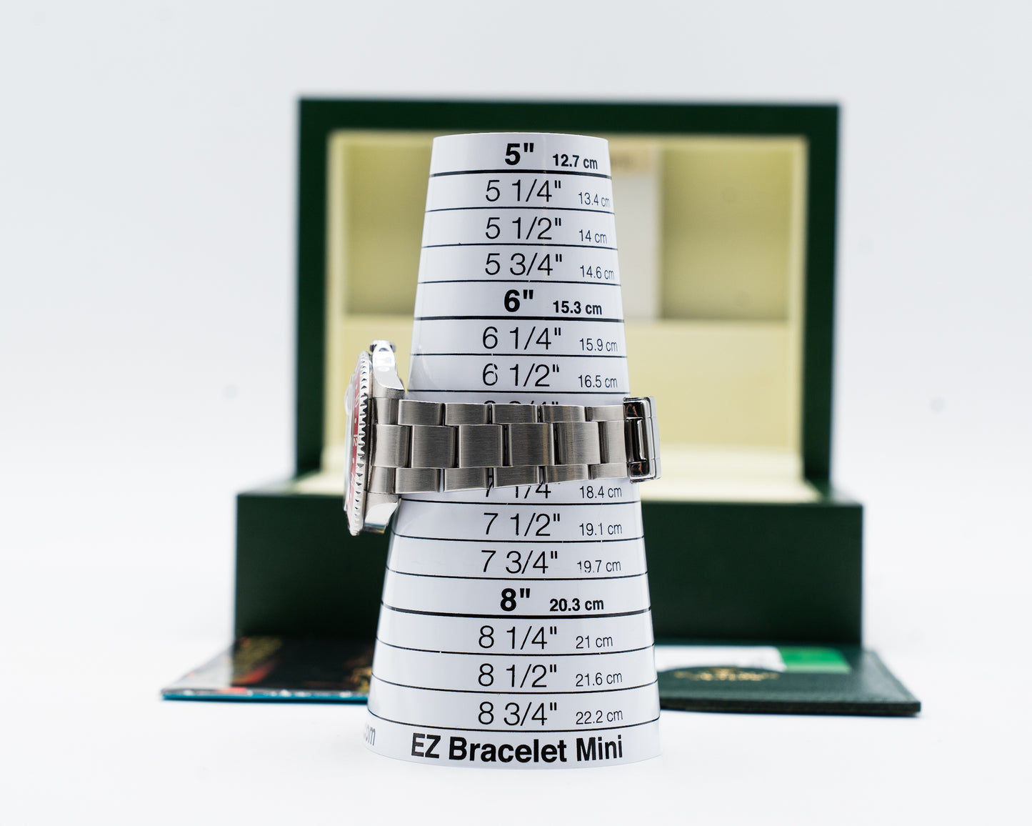 Rolex GMT-Master II 40mm 16710 Coke No Holes with lucky crown 2004 with RSC Card