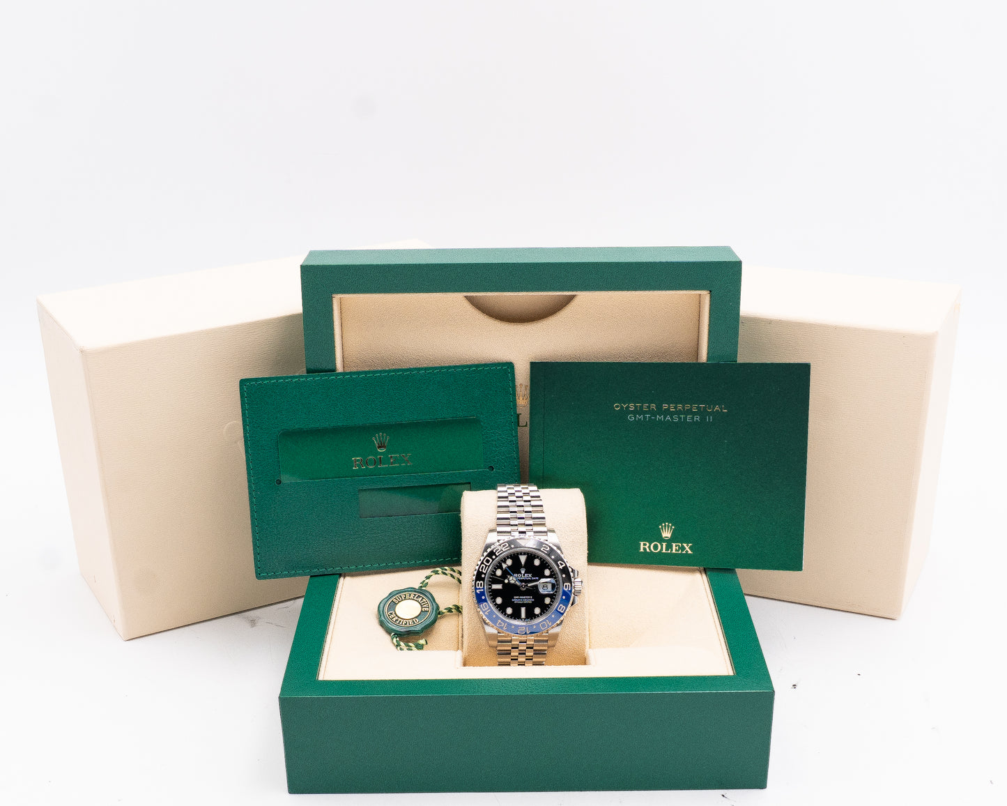 Rolex GMT Master II 40mm 126710BLNR Batgirl 2021