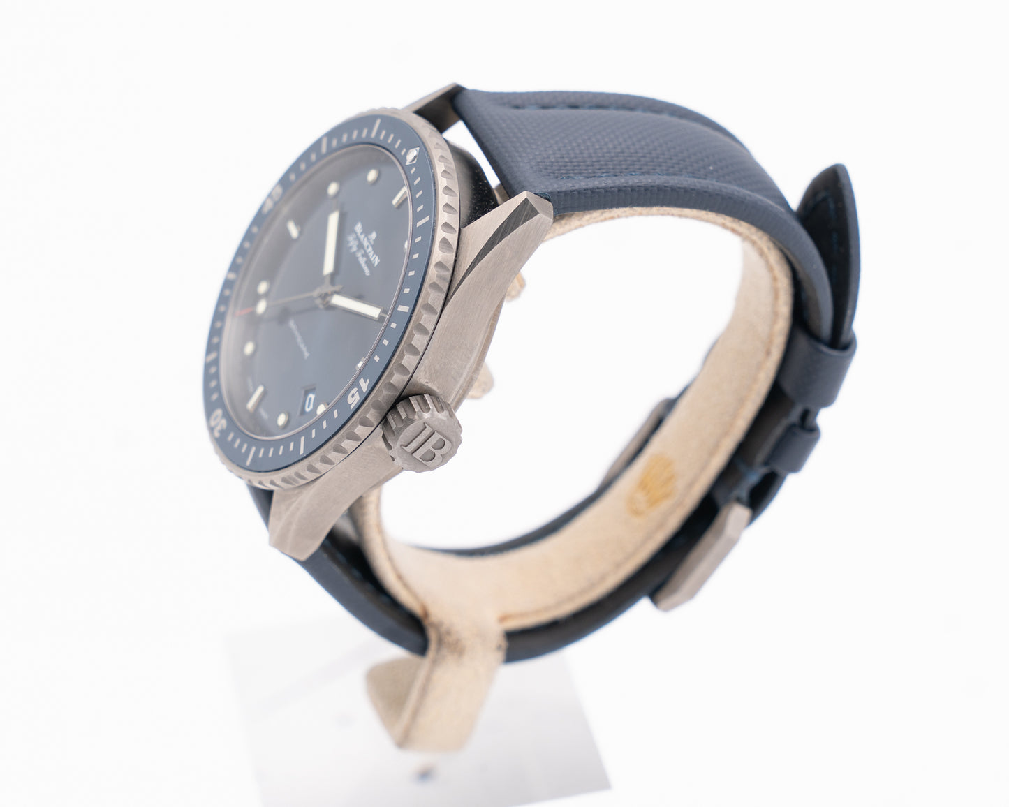 Blancpain Fifty Fathoms Bathyscaphe 43.6mm 5000-0240-o52a Blue Dial Grey Ceramic 2024