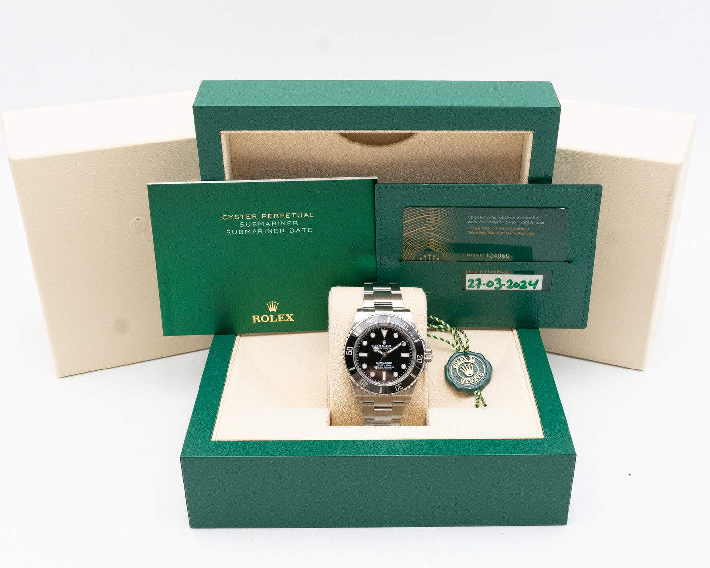 Rolex Submariner 41mm 124060 Black Dial 2024
