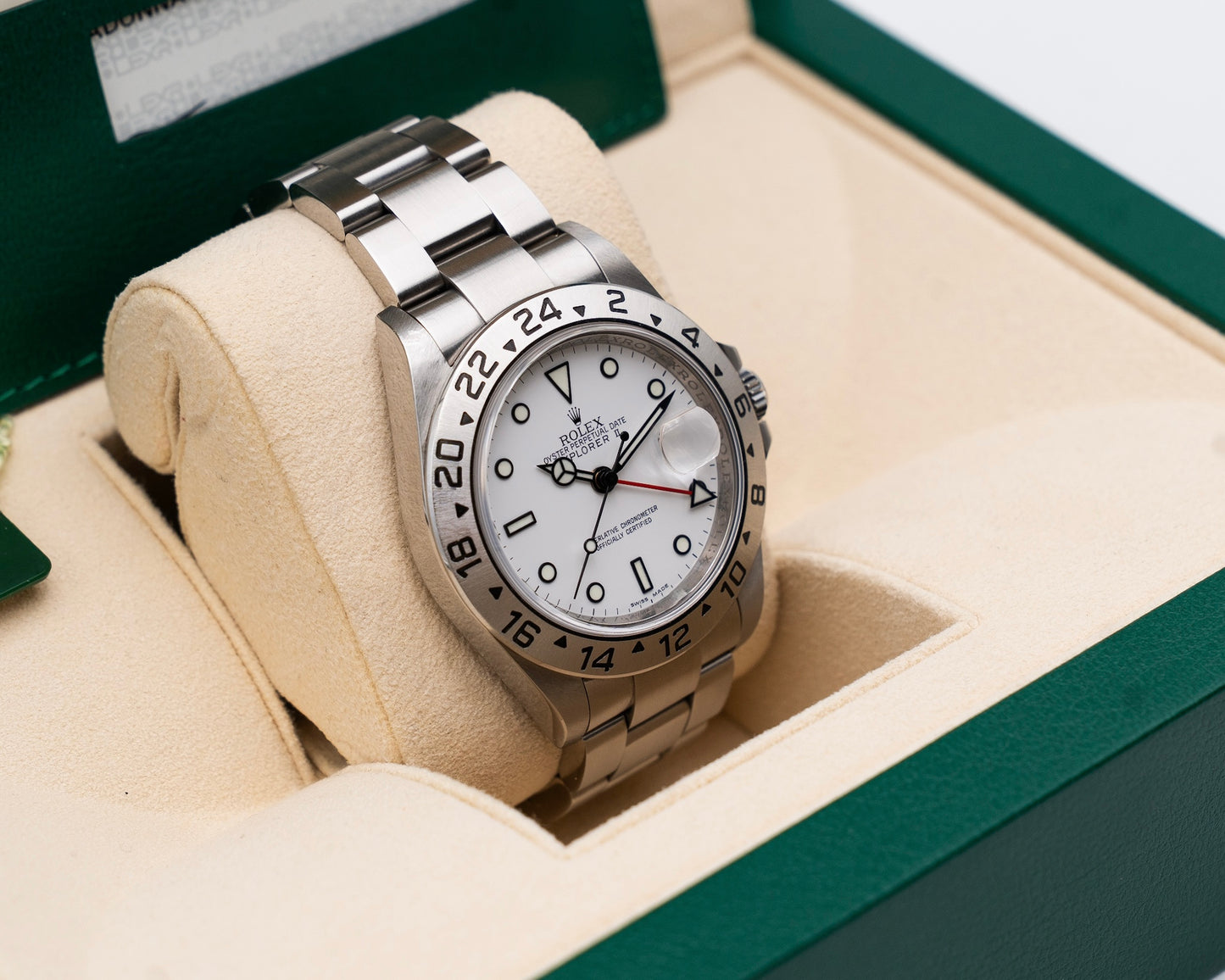 Rolex Oyster Perpetual Explorer II 40mm 16570 Polar 2009