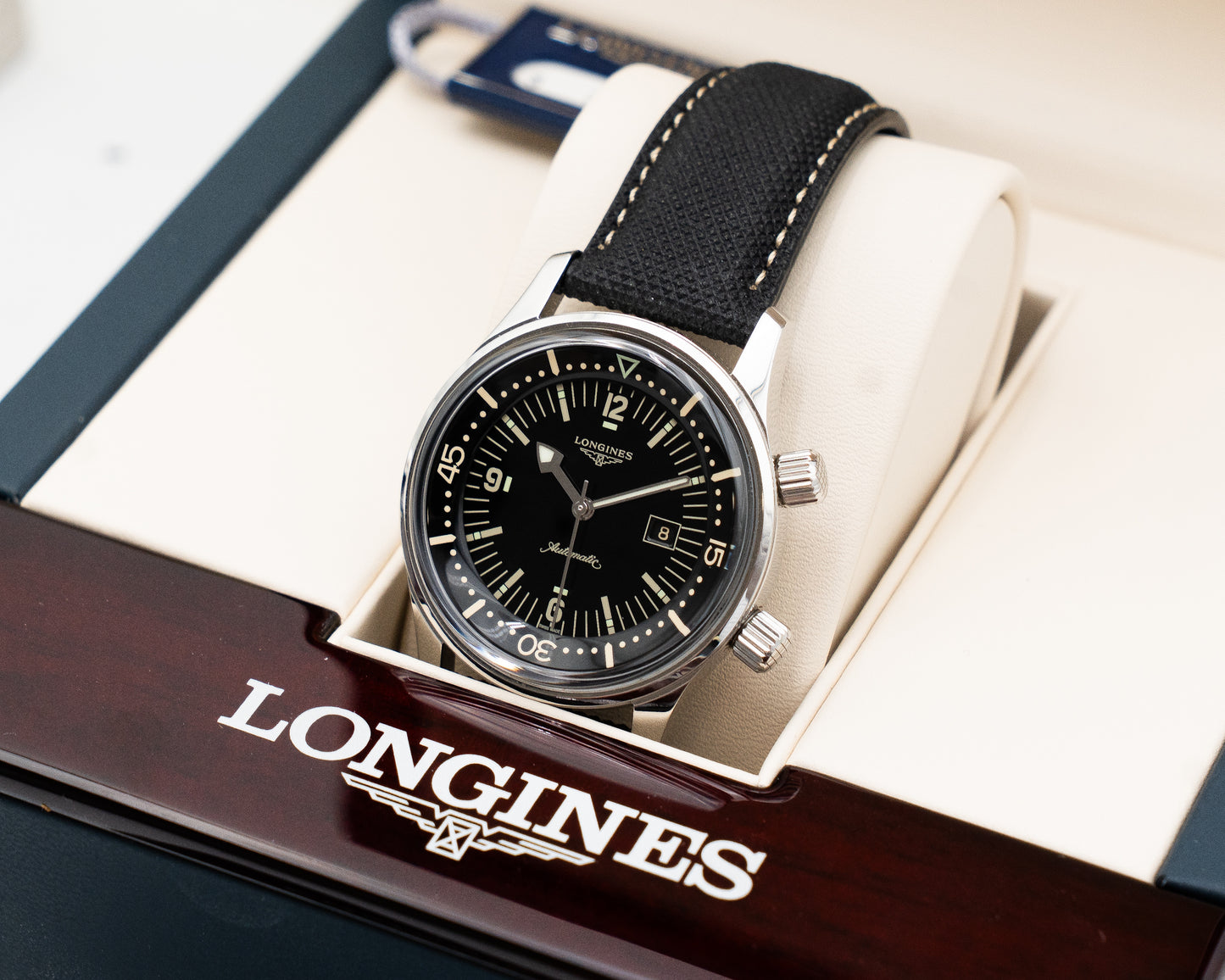 Longines Legend Diver 36MM L3.374.4.50.0 Black Dial 2022