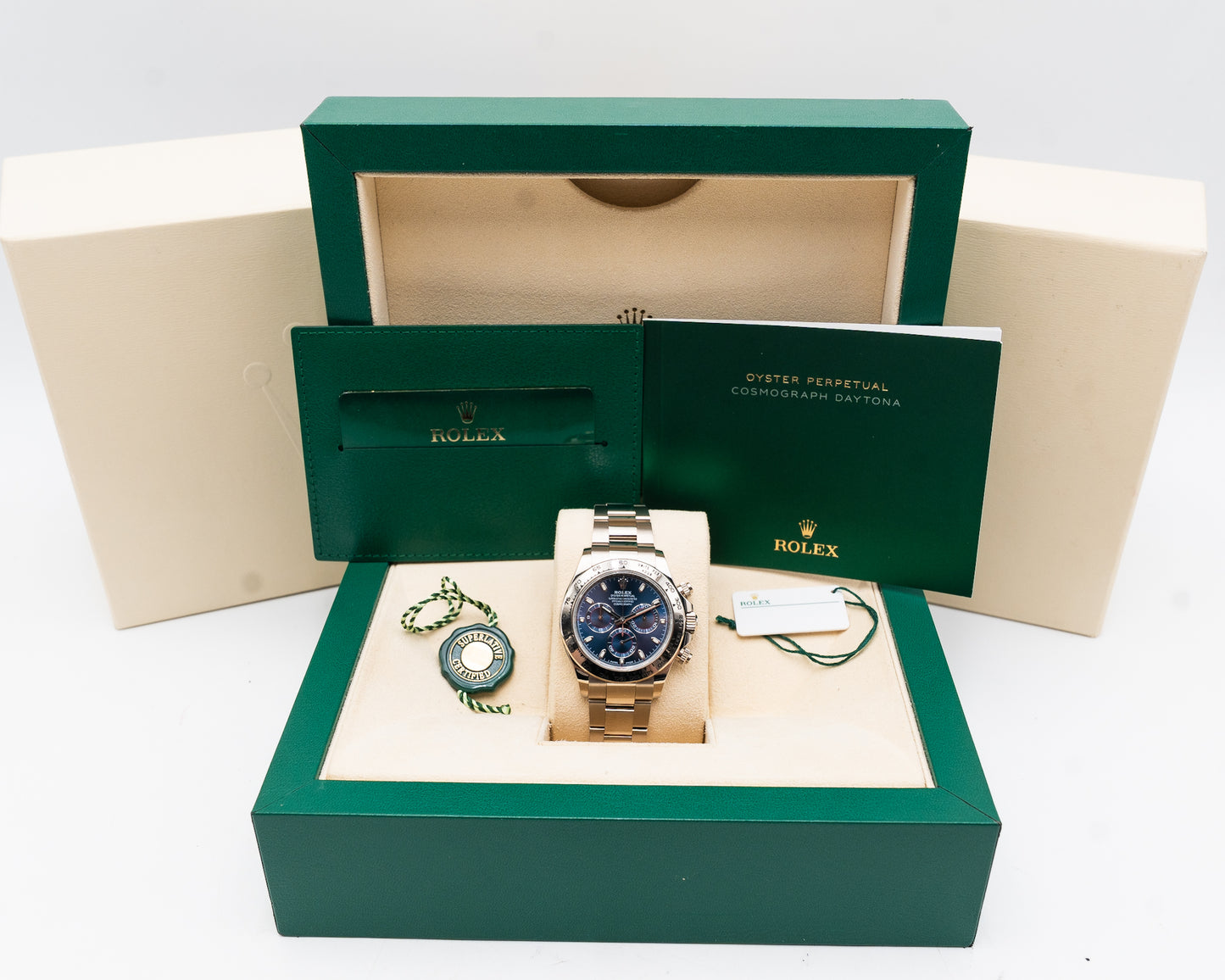 Rolex Daytona 40mm 116509 White Gold Blue Dial John Mayer 2020