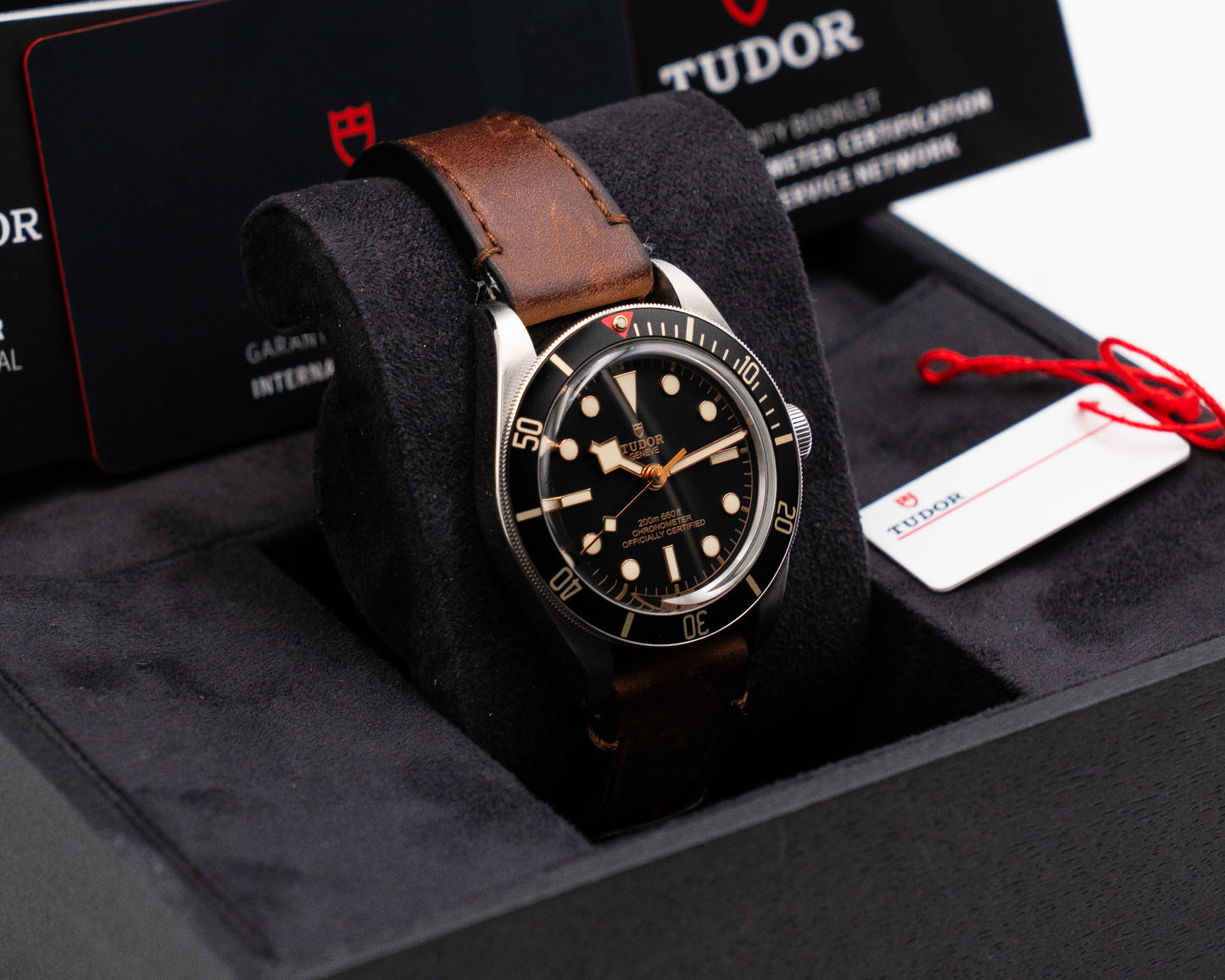 Tudor Black Bay Fifty-Eight 39mm 79030N Black Dial Brown Strap 2022