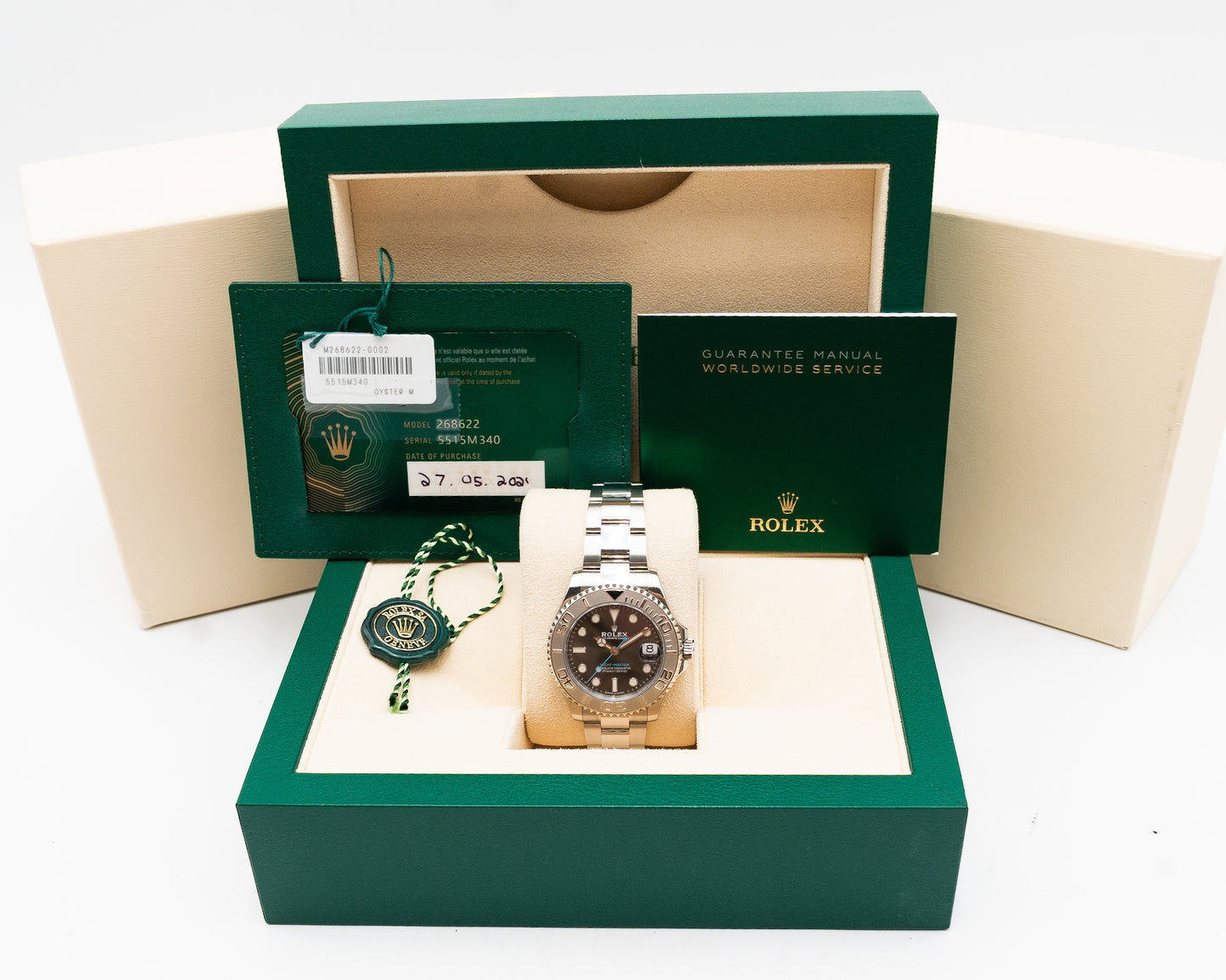Rolex Yacht Master 37mm 268622 Rhodium 2021