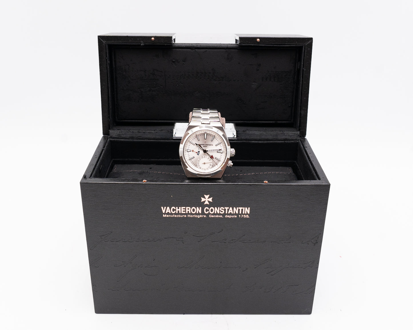 Vacheron Constantin Overseas Dual Time 7900V/110A-B333 Silver Dial 2019