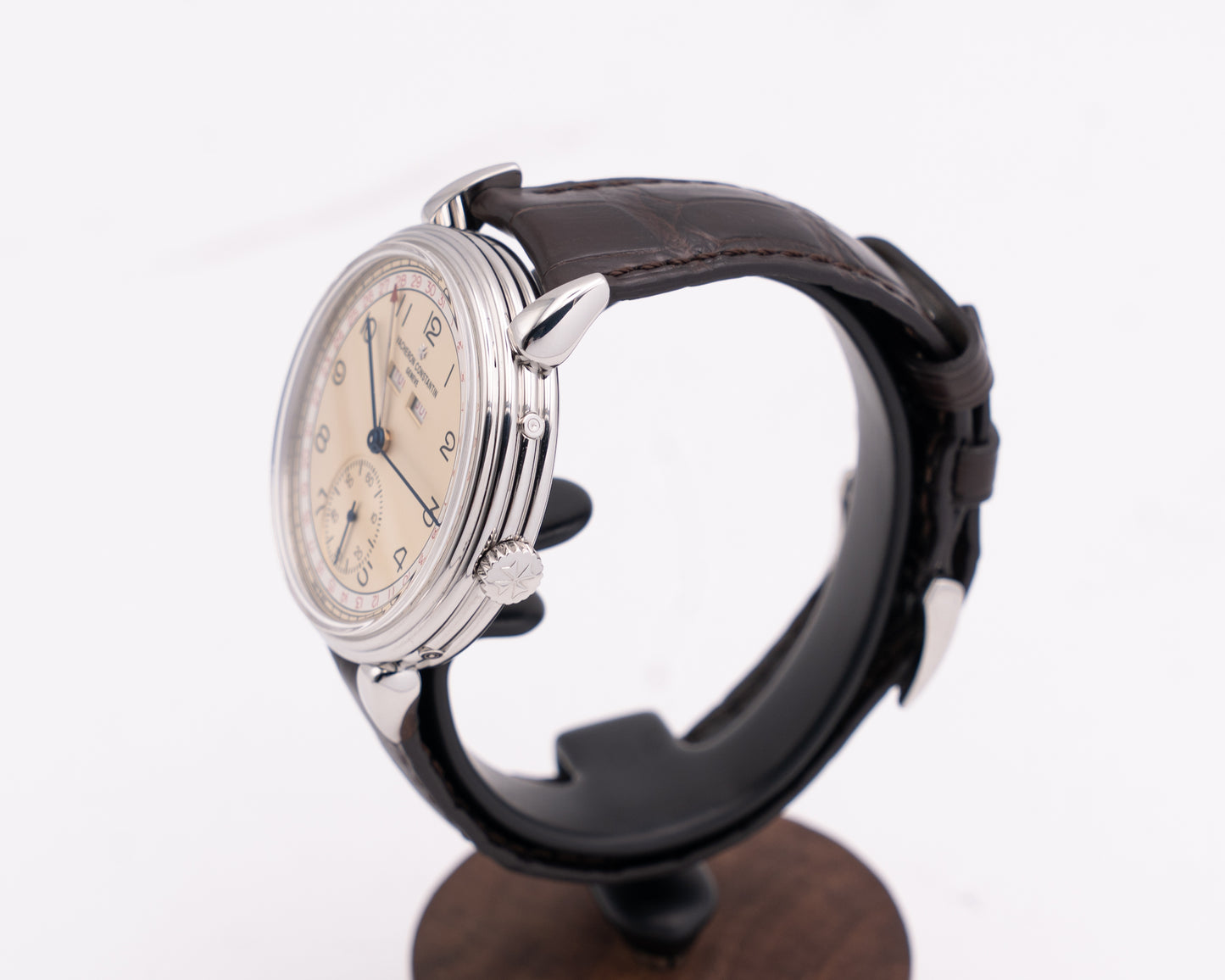 Vacheron Constantin Historiques Triple Calendrier 1942 40mm 3110V Grey Dial Brown Strap 2018