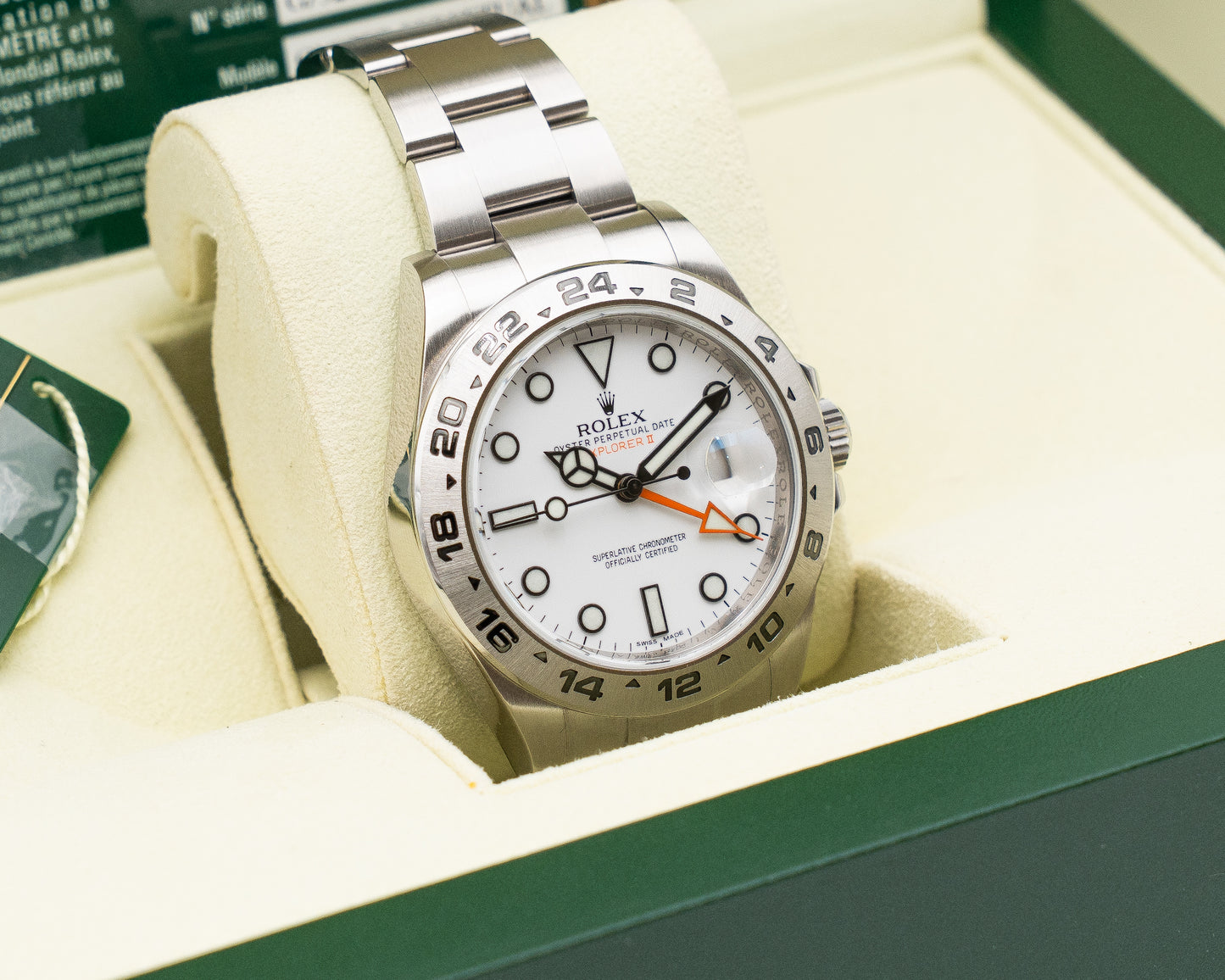 Rolex Explorer II 42mm 216570 Polar 2012