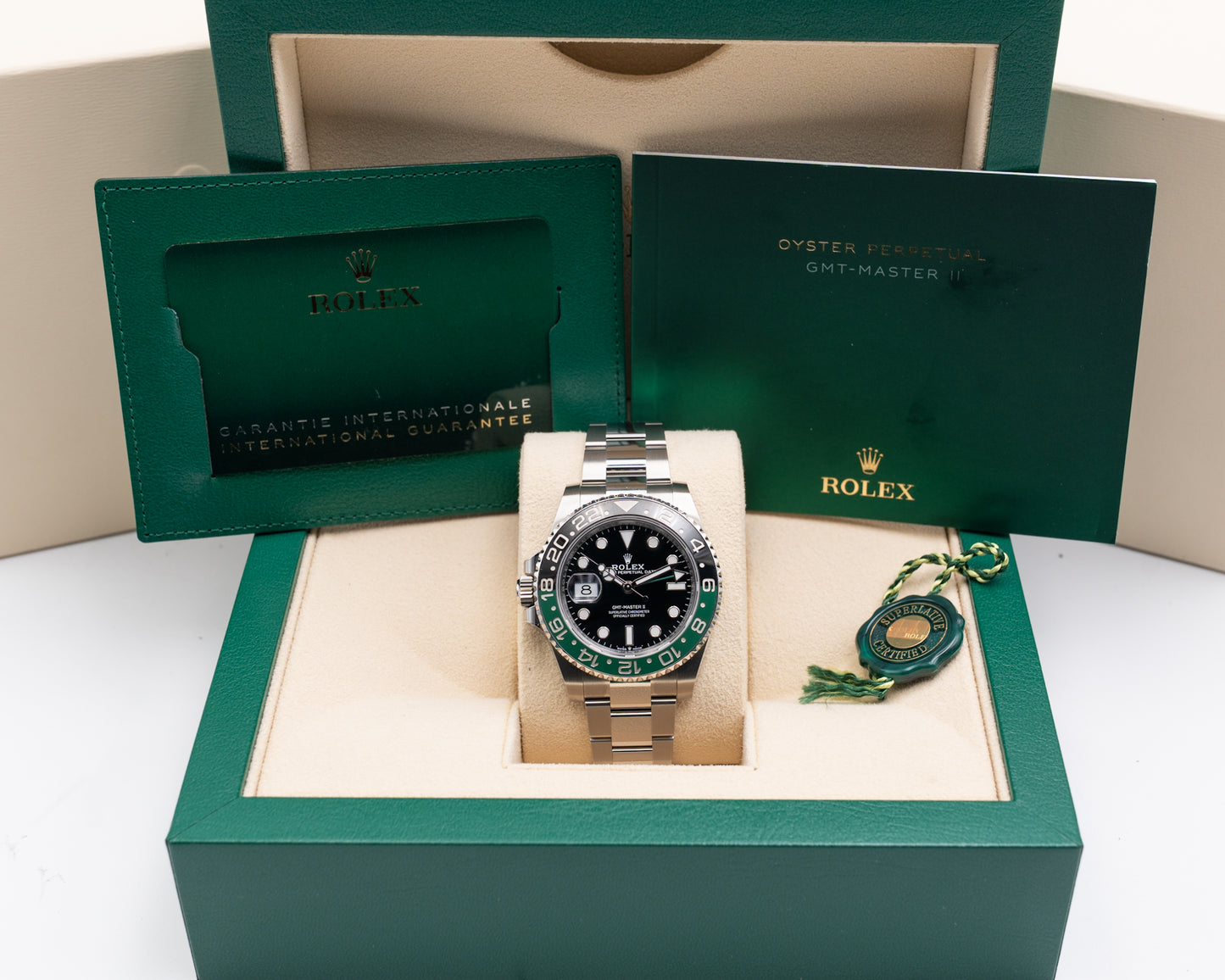 Rolex GMT Master II 126720VTNR 40mm Sprite Oyster 2025