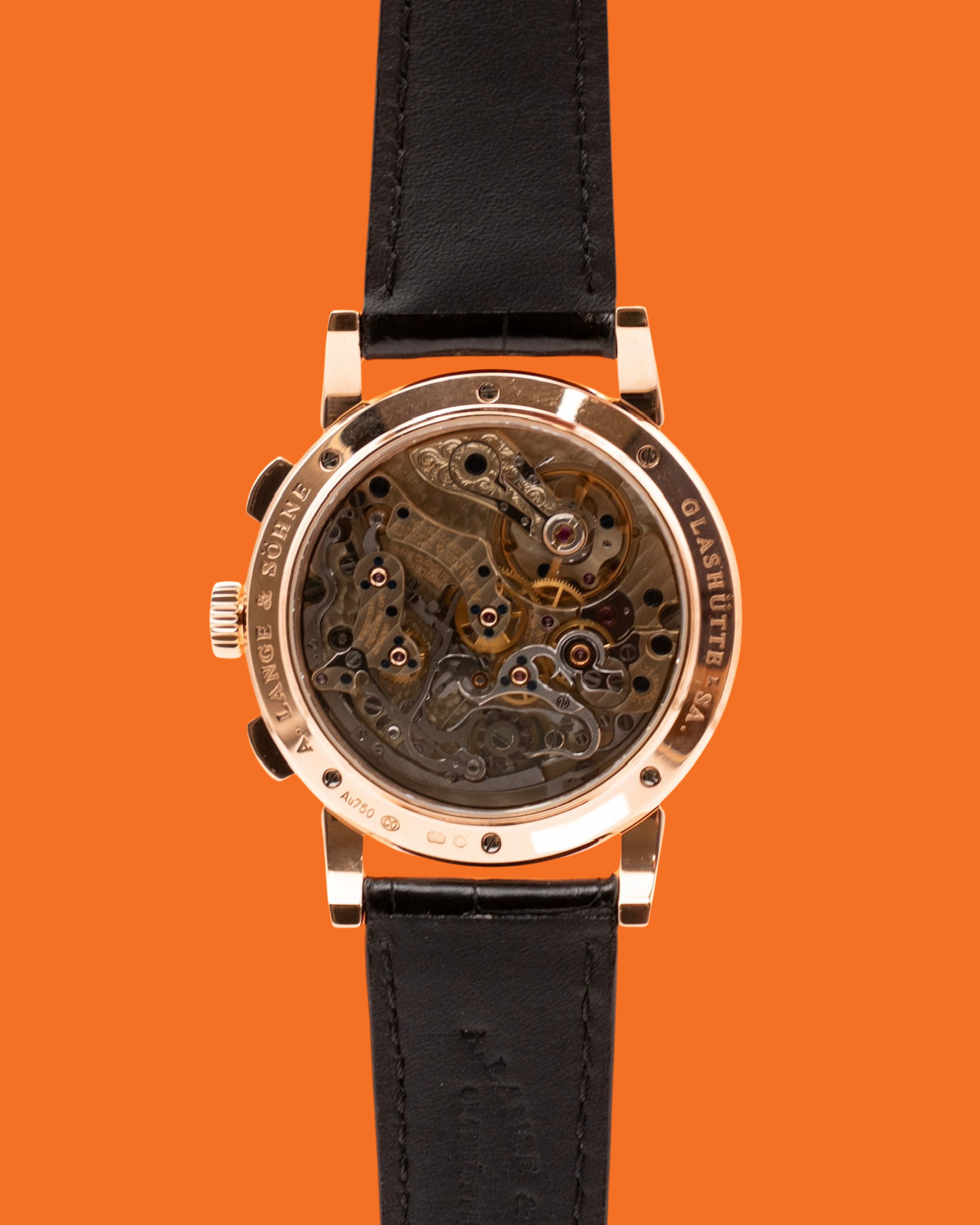 A. Lange & Söhne 1815 402.032 39.5mm Flyback Chronograph 18K Rose Gold 2021
