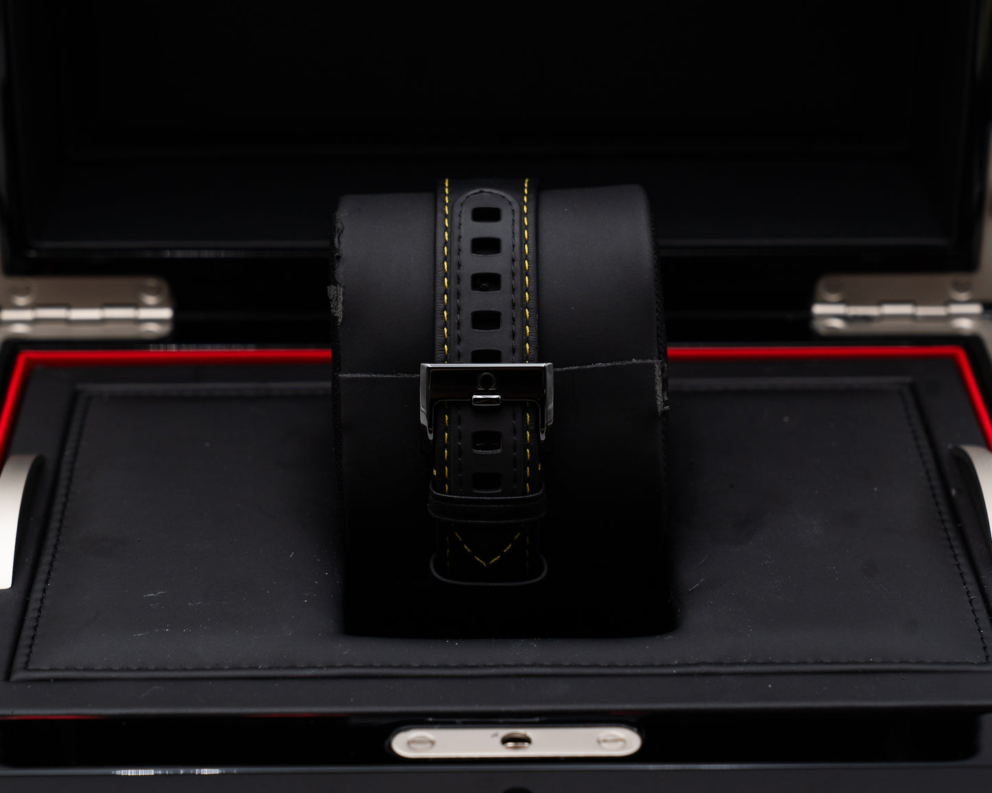 Omega Speedmaster Moonwatch Dark Side of the Moon Apollo 8 44.25mm 311.92.44.30.01.001 Black and Yellow 2019