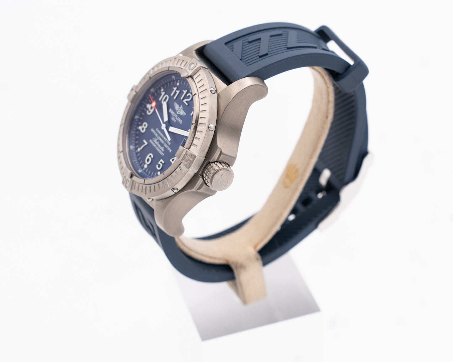 Breitling Avenger Seawolf 44mm E17370 Blue Dial Blue Strap 2011