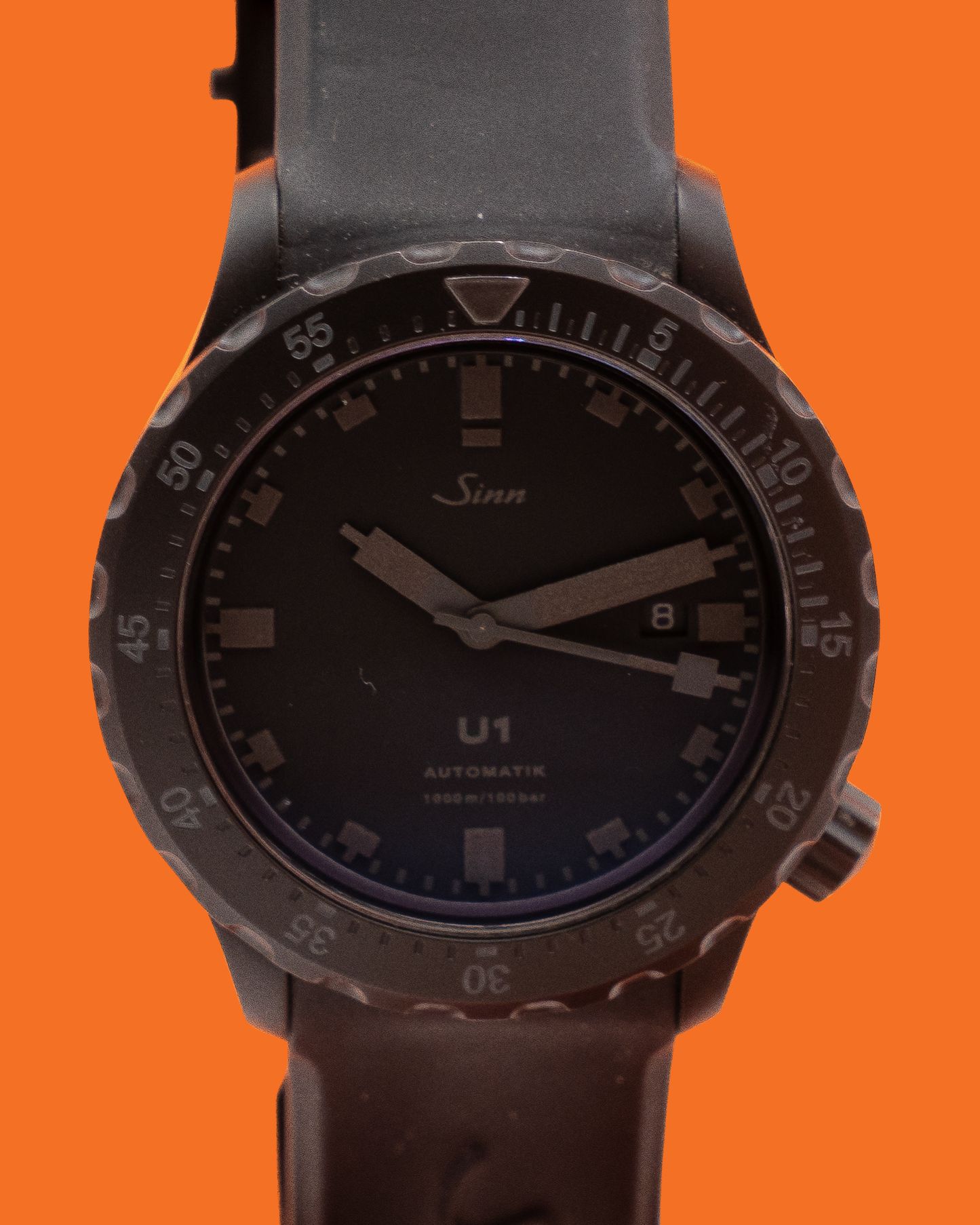 Sinn U Black Hour Glass Limited Edition of 399 All Black