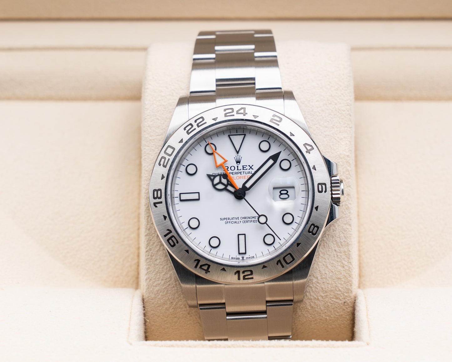 Rolex Explorer II 42mm 226570 White Polar 2024