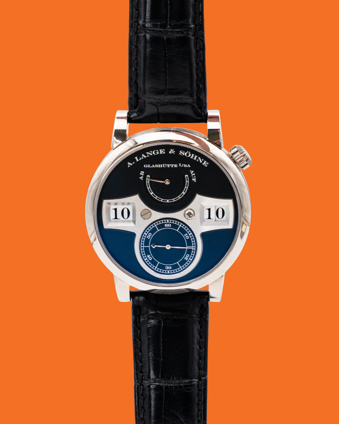 A. Lange & Söhne 140.029 Zeitwerk 41.9mm White Gold 2020