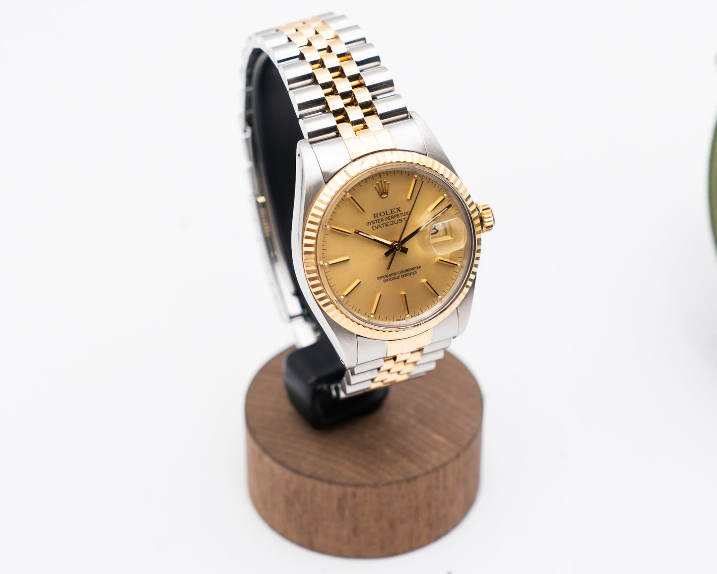 Rolex Datejust 36mm 16013 Champagne Dial On Jubilee 9M Serial