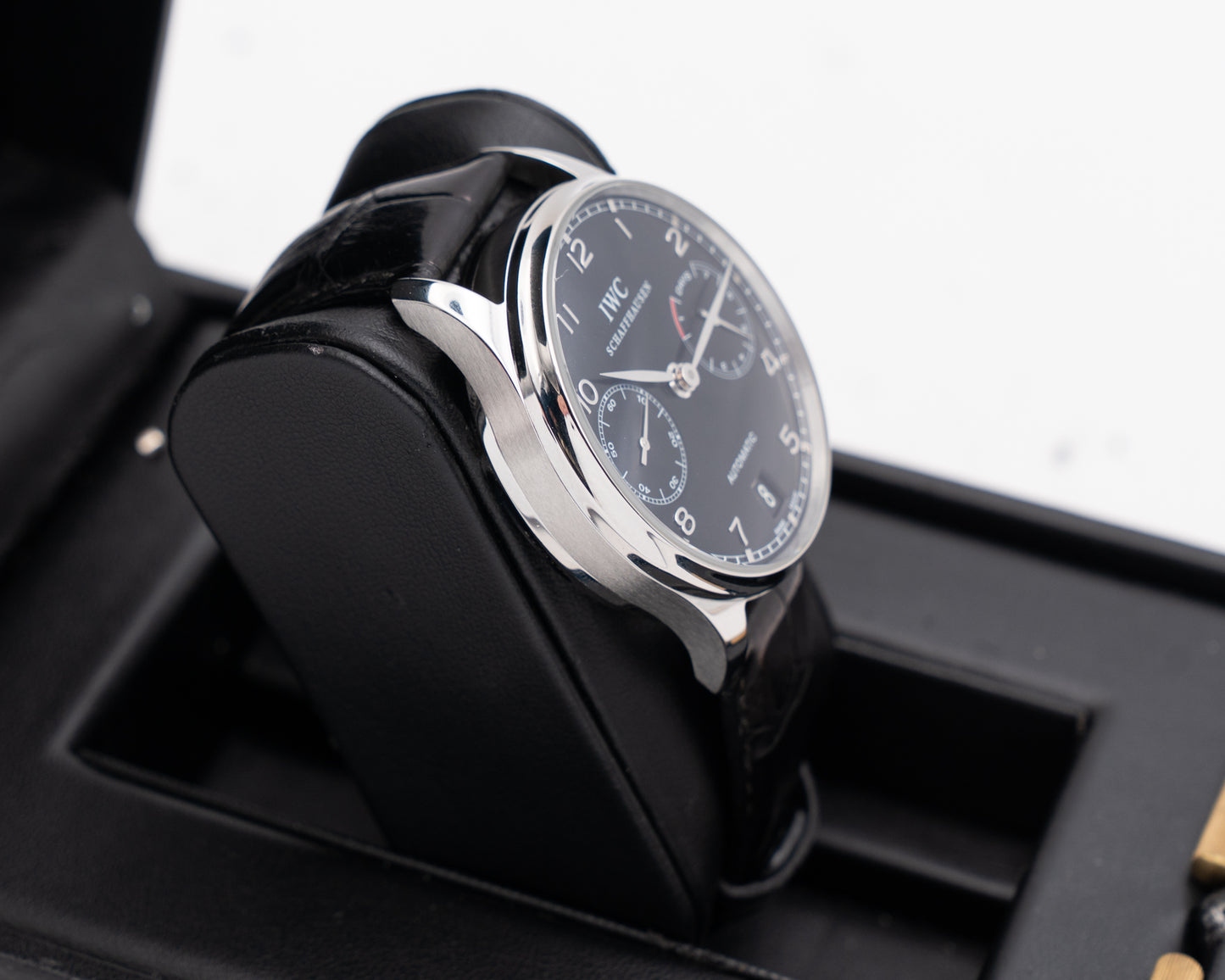 IWC Portuguese Automatic   iw5001-09 42.3mm Black 2007