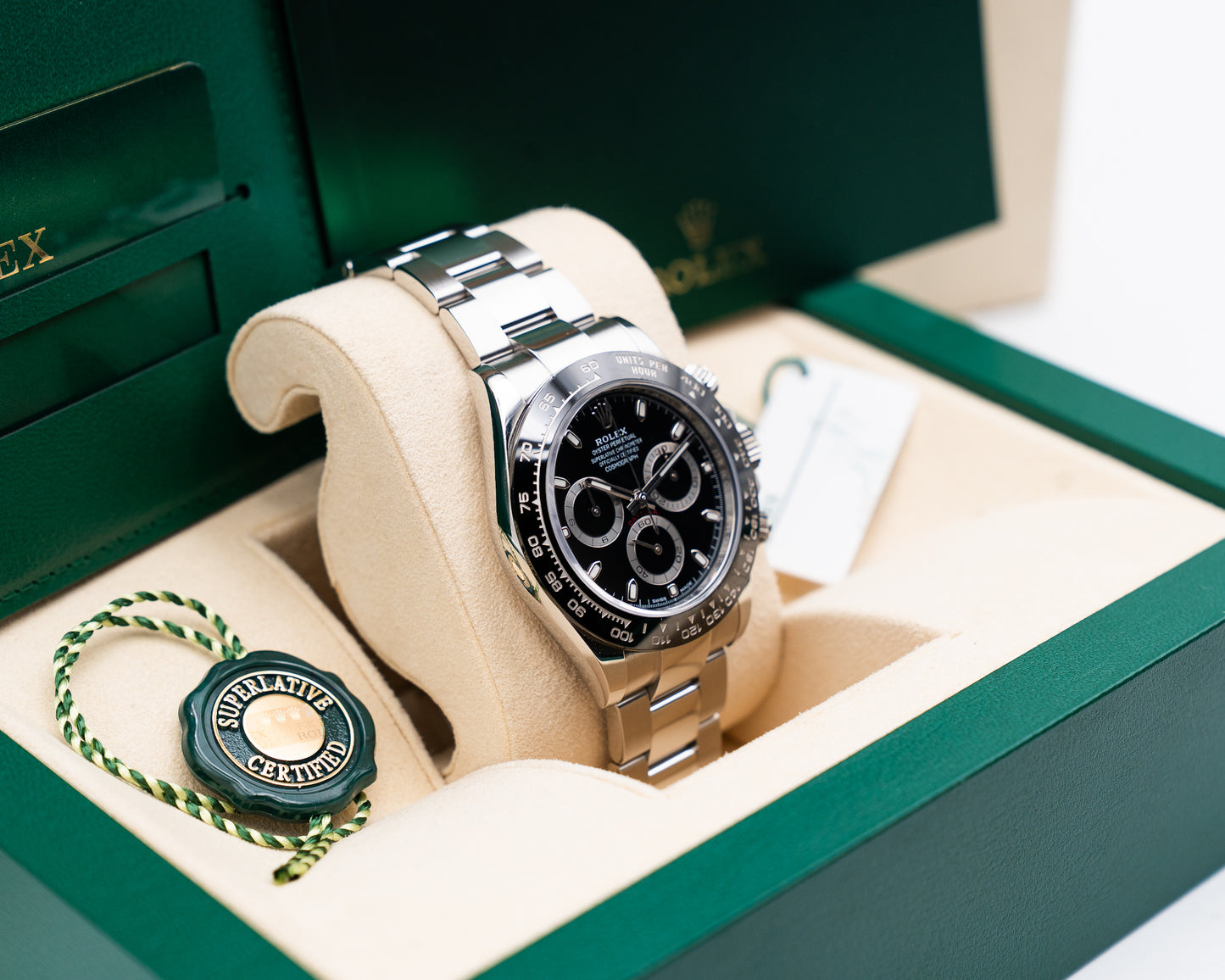 Rolex Cosmograph Daytona 40mm 116500LN Black Dial 2024