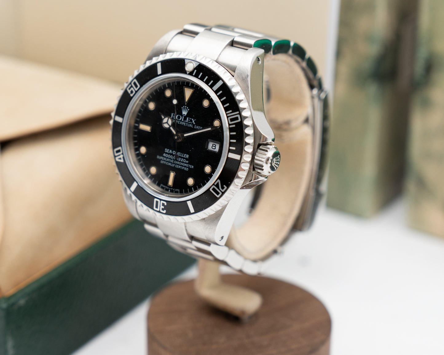 2024 CPO Rolex Seadweller 40mm 16600 Black Patina 1991