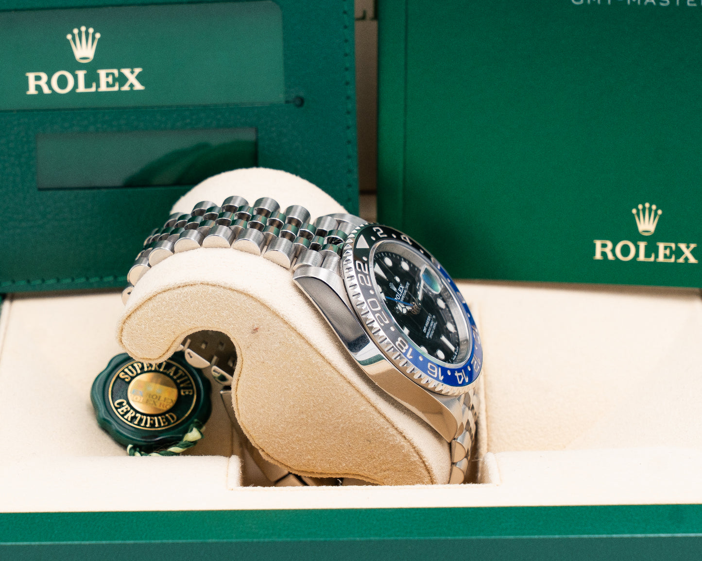 Rolex GMT Master II 40mm 126710BLNR Batgirl 2021
