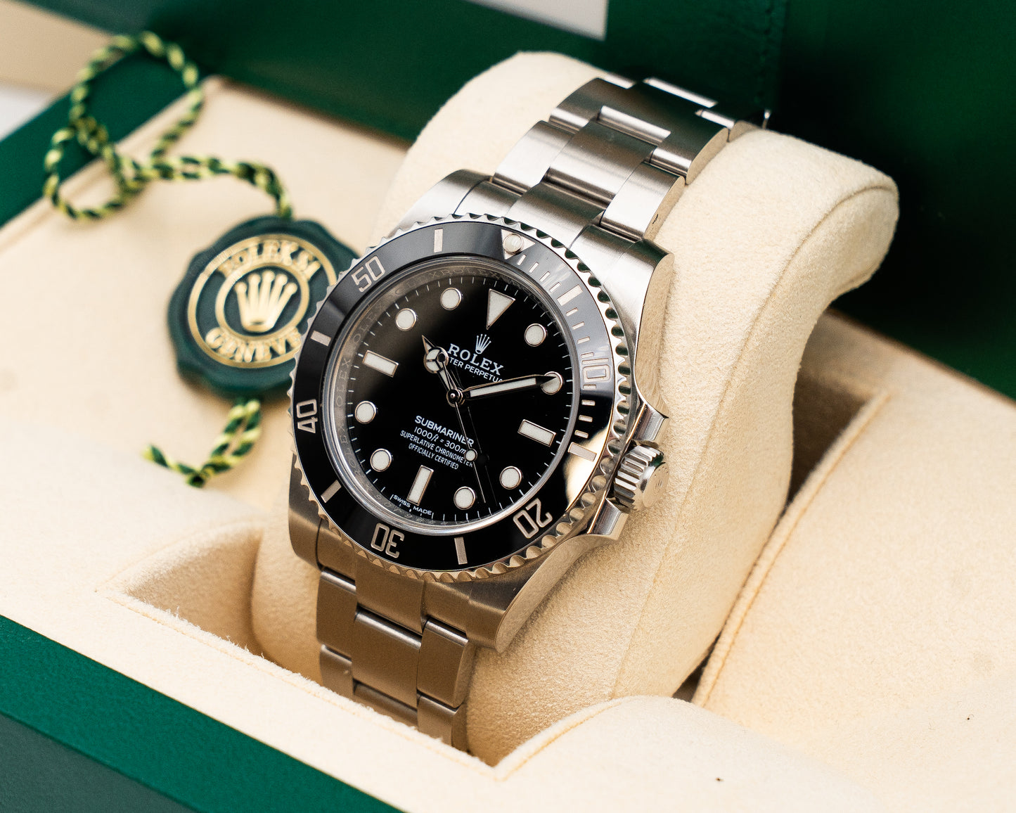 Rolex Submariner No Date 40mm 114060 Black Ceramic 2018