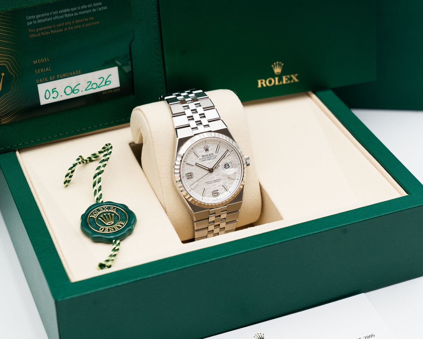 NEW Rolex Land-Dweller 127234 36mm White Dial 2026