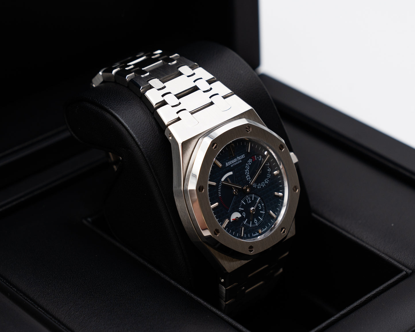 Audemars Piguet Royal Oak Dual Time 39mm 26120st Blue Dial 2014