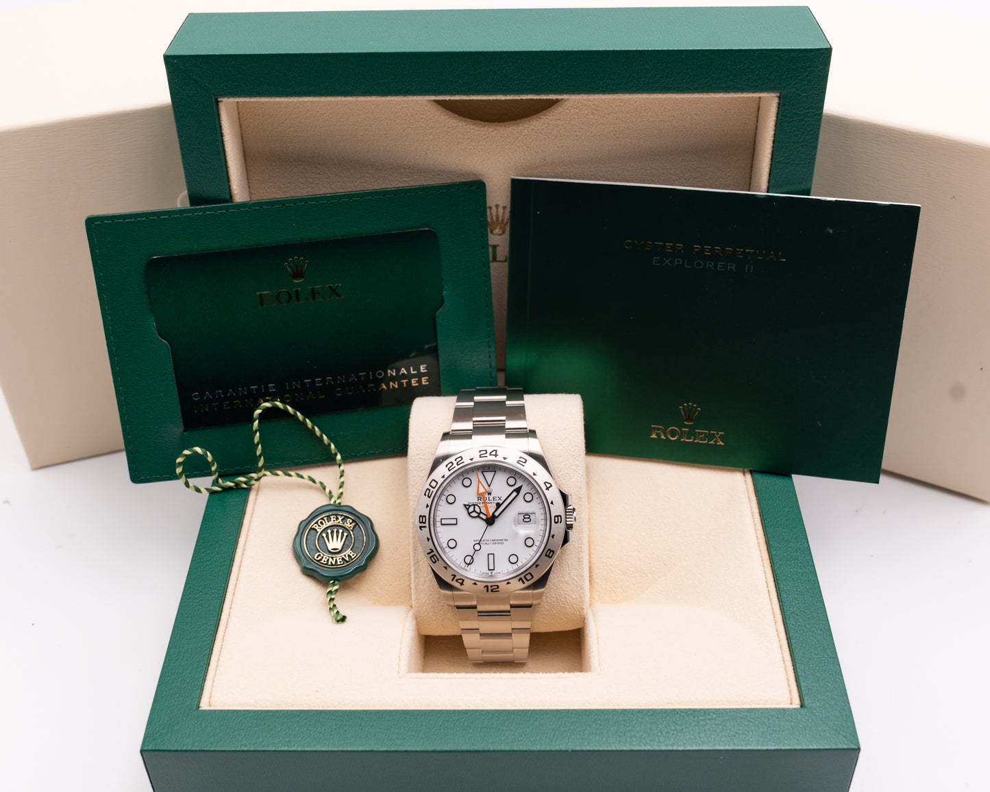 Rolex Explorer II 42mm 226570 White Polar 2024