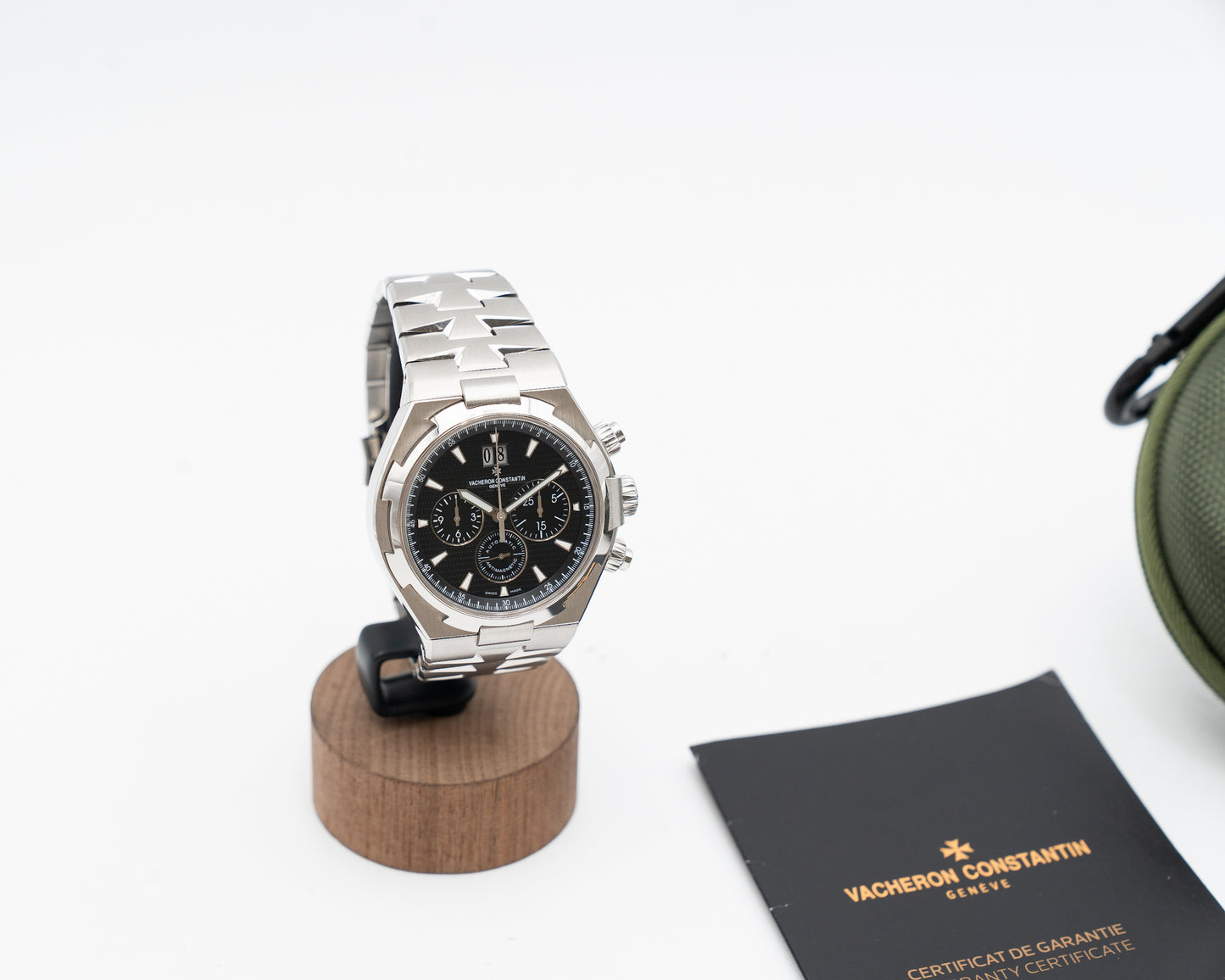 Vacheron Constantin Overseas 42mm 49150/B01A-9097 Black Dial Chronograph 2014