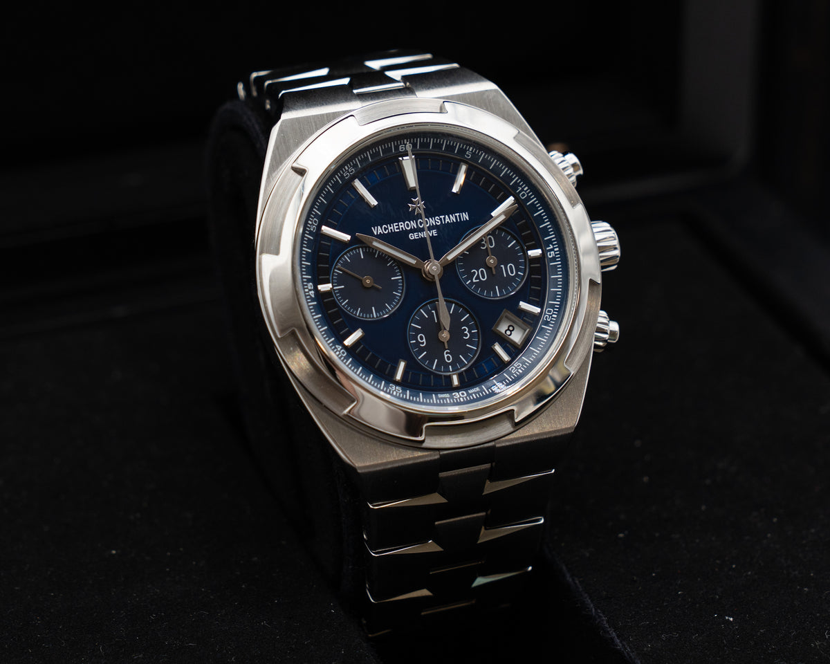 Vacheron Constantin Overseas Chronograph 42.5mm 5500V/110A-B148 Blue Dial 2019